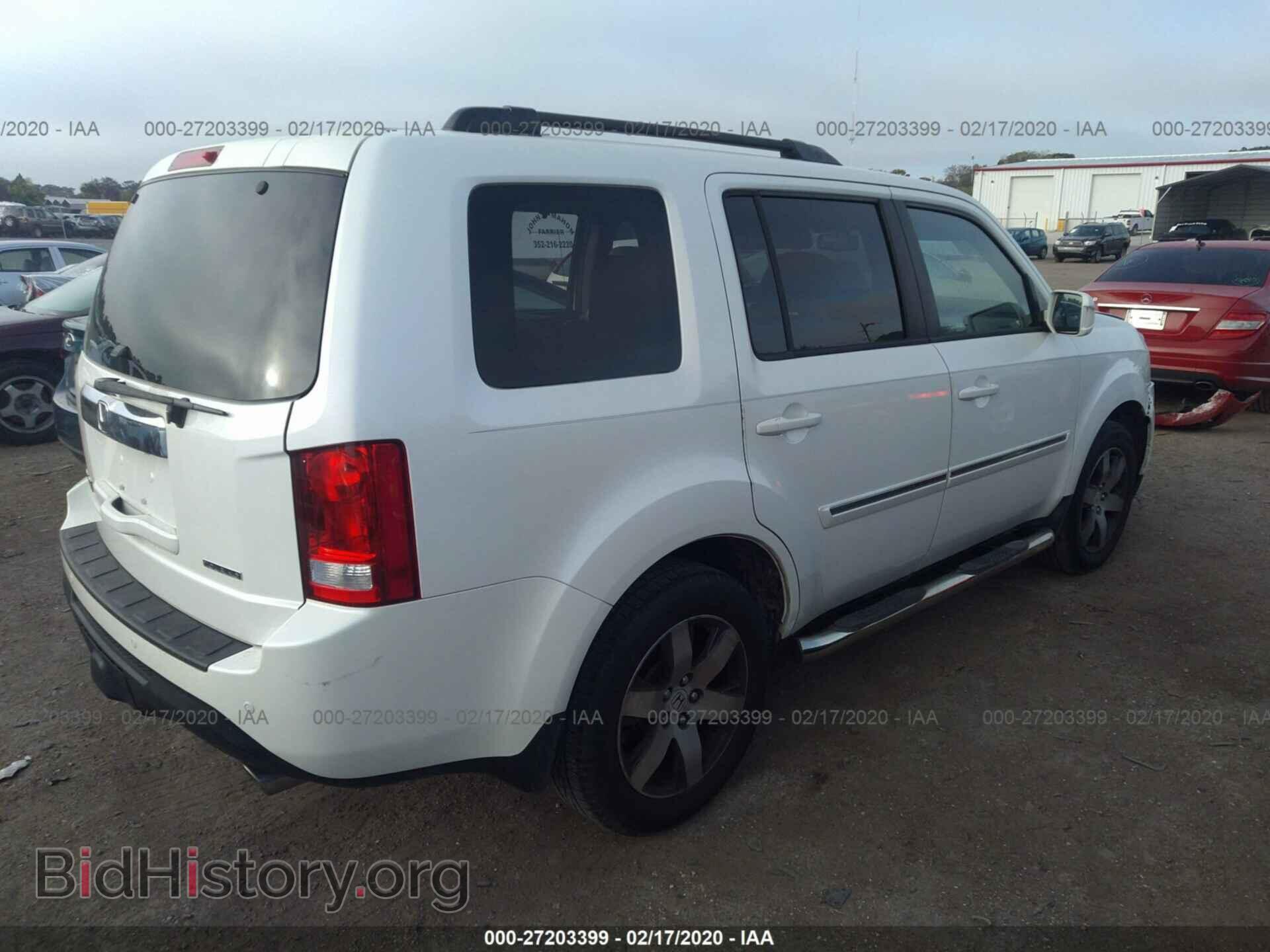 2012 HONDA PILOT - VIN: 5FNYF3H91CB030331 - Фото 4