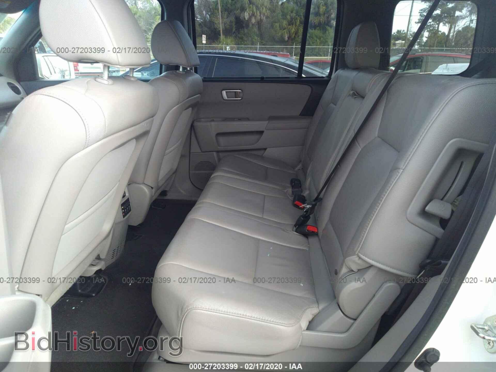 2012 HONDA PILOT - VIN: 5FNYF3H91CB030331 - Фото 8