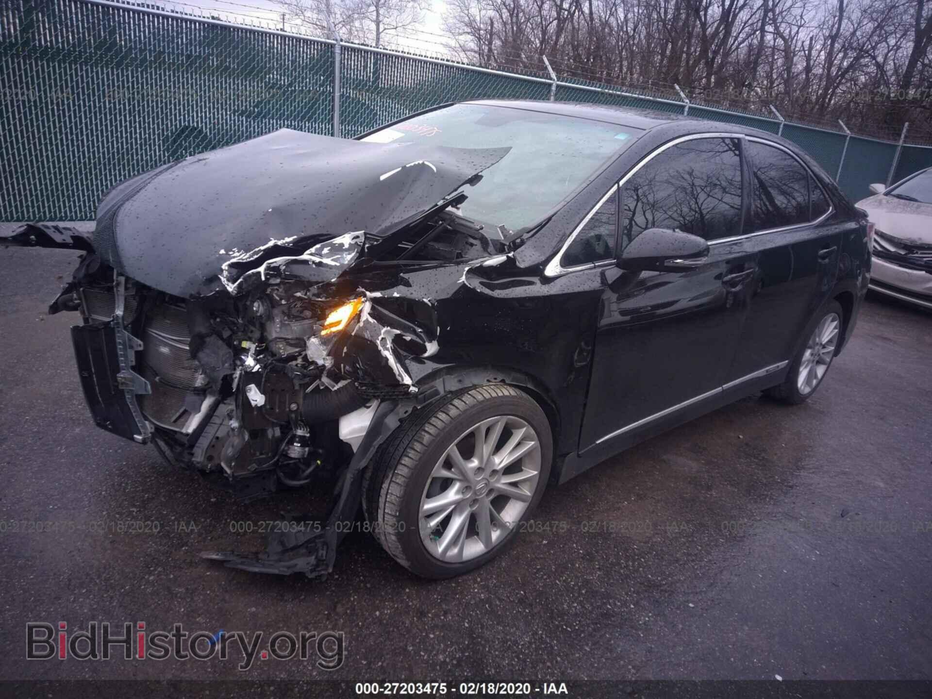 2010 LEXUS HS 250H - VIN: JTHBB1BA7A2012634 - Фото 2