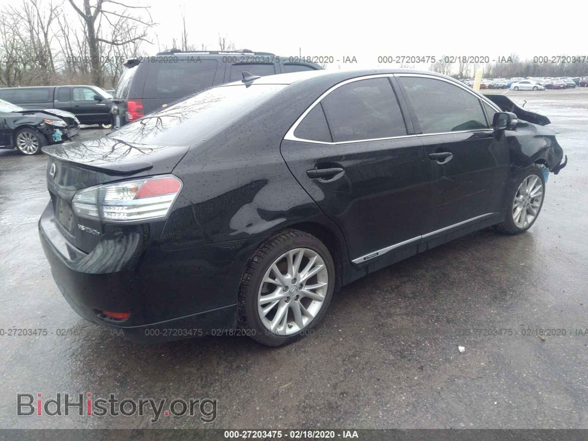 2010 LEXUS HS 250H - VIN: JTHBB1BA7A2012634 - Фото 4