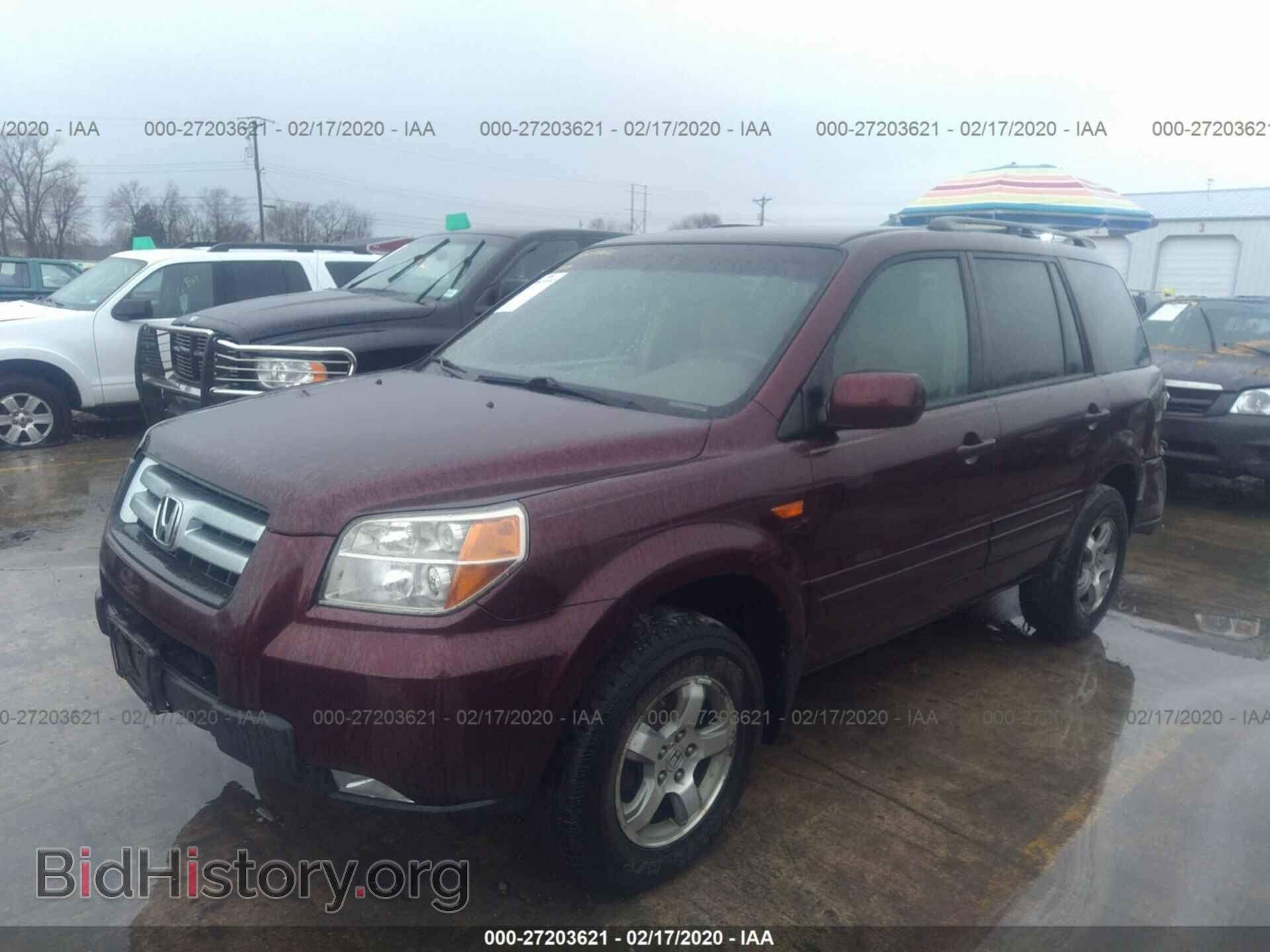 2007 HONDA PILOT - VIN: 2HKYF18407H511106 - Photo 2