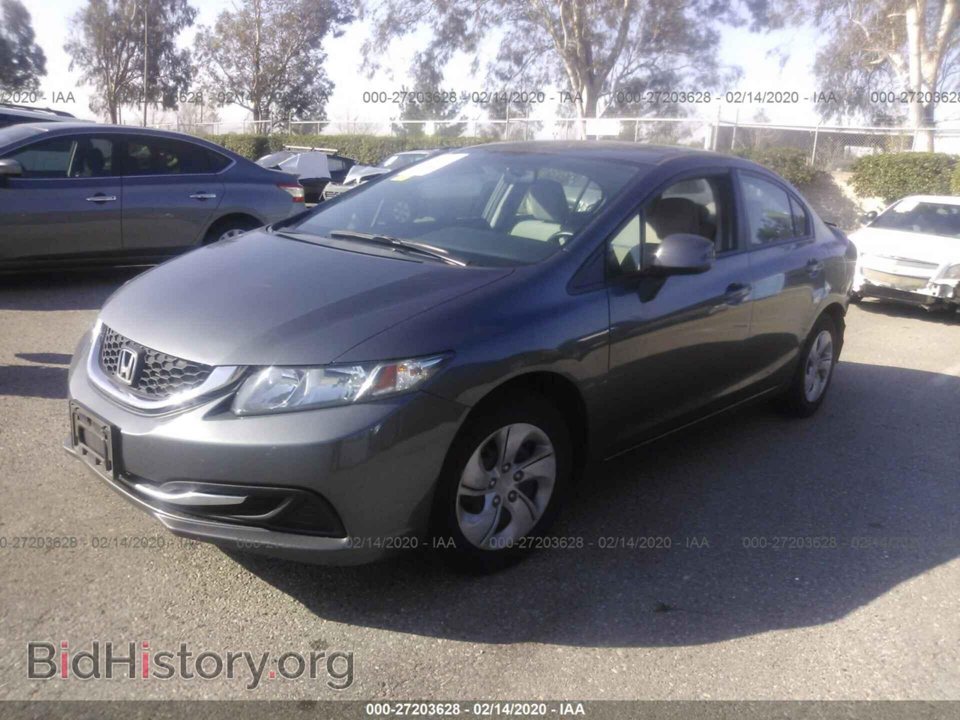 2013 HONDA CIVIC - VIN: 19XFB2F55DE211873 - Фото 2