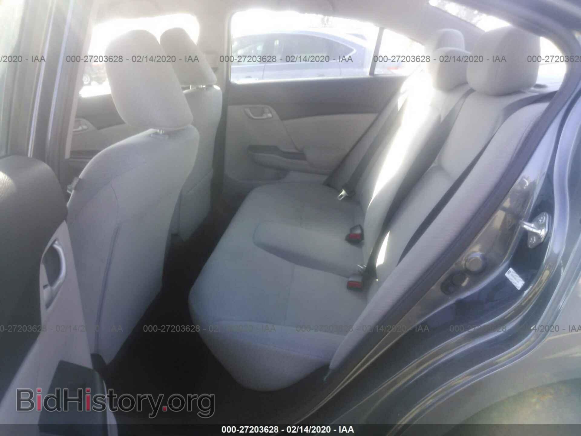 2013 HONDA CIVIC - VIN: 19XFB2F55DE211873 - Фото 8