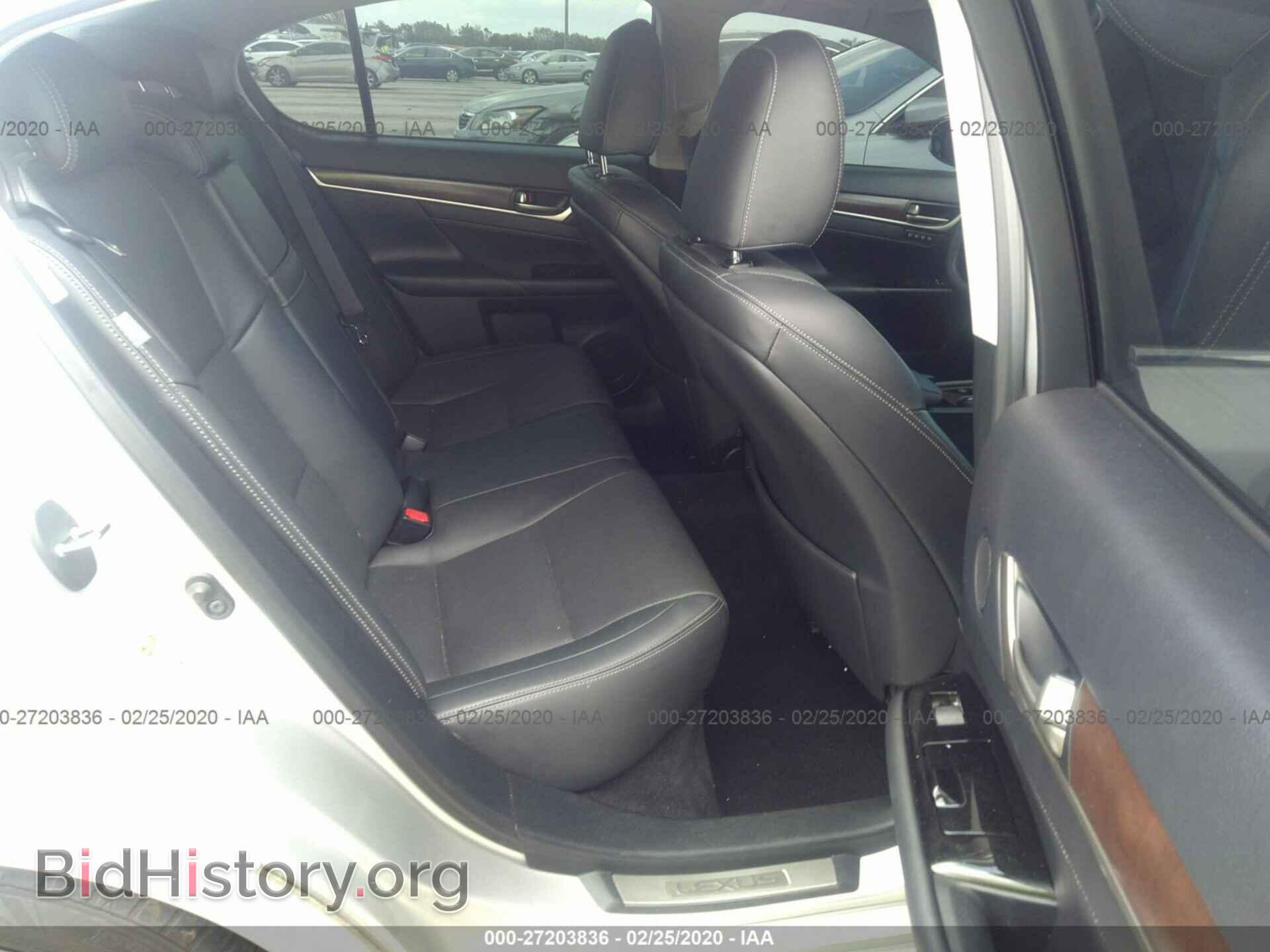 2013 LEXUS GS - VIN: JTHBE1BL6D5013530 - Фото 8