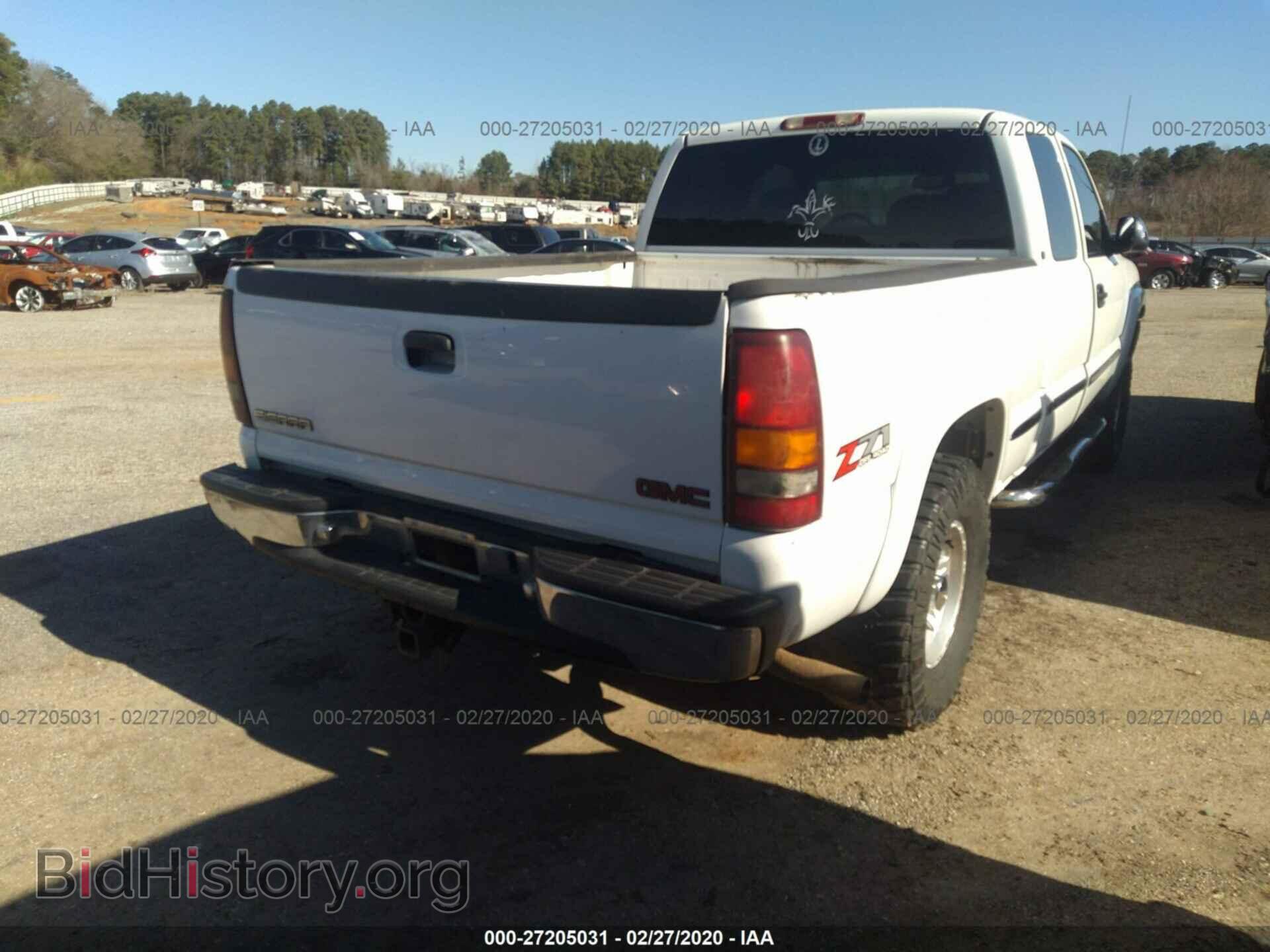 2001 GMC NEW SIERRA - VIN: 2GTEK19TX11364337 - Фото 4