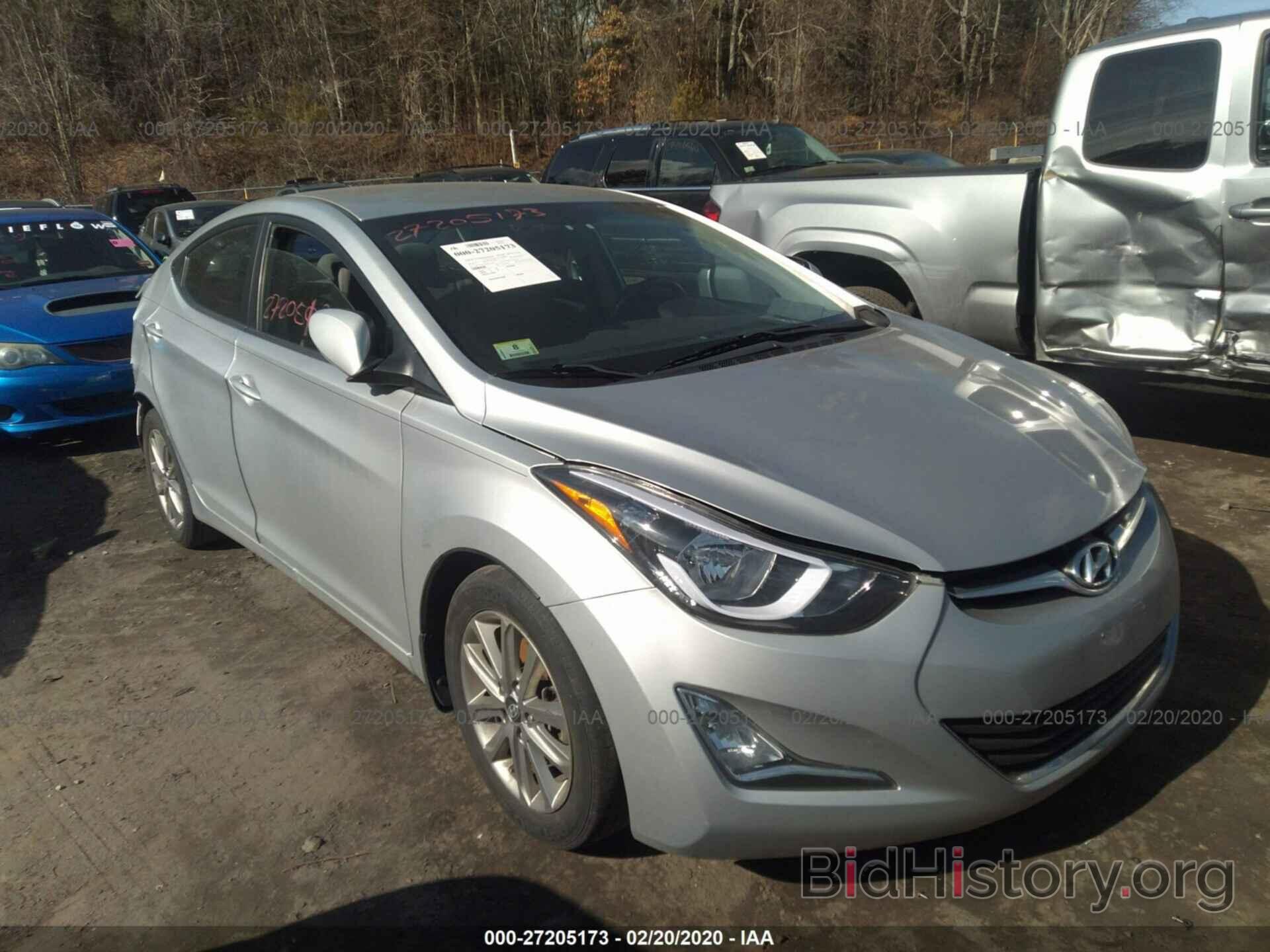 Photo 5NPDH4AE4EH514956 - HYUNDAI ELANTRA 2014