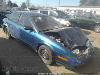 2000 Saturn SL, blue — VIN 1G8ZH5285YZ189567, IAAI
