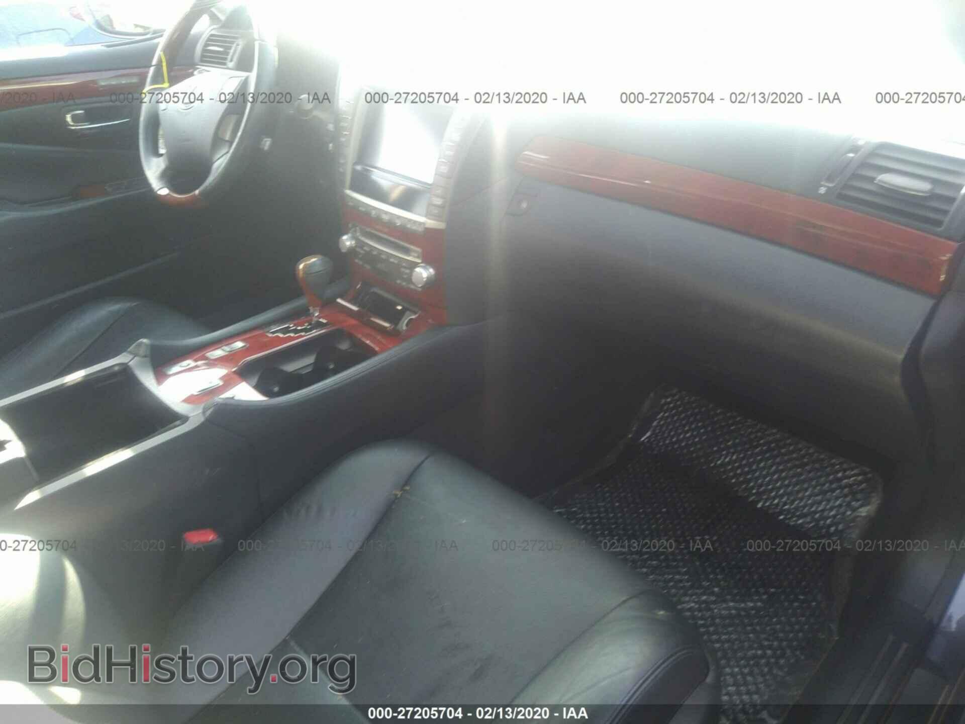 2012 LEXUS LS - VIN: JTHBL5EF0C5112992 - Фото 5