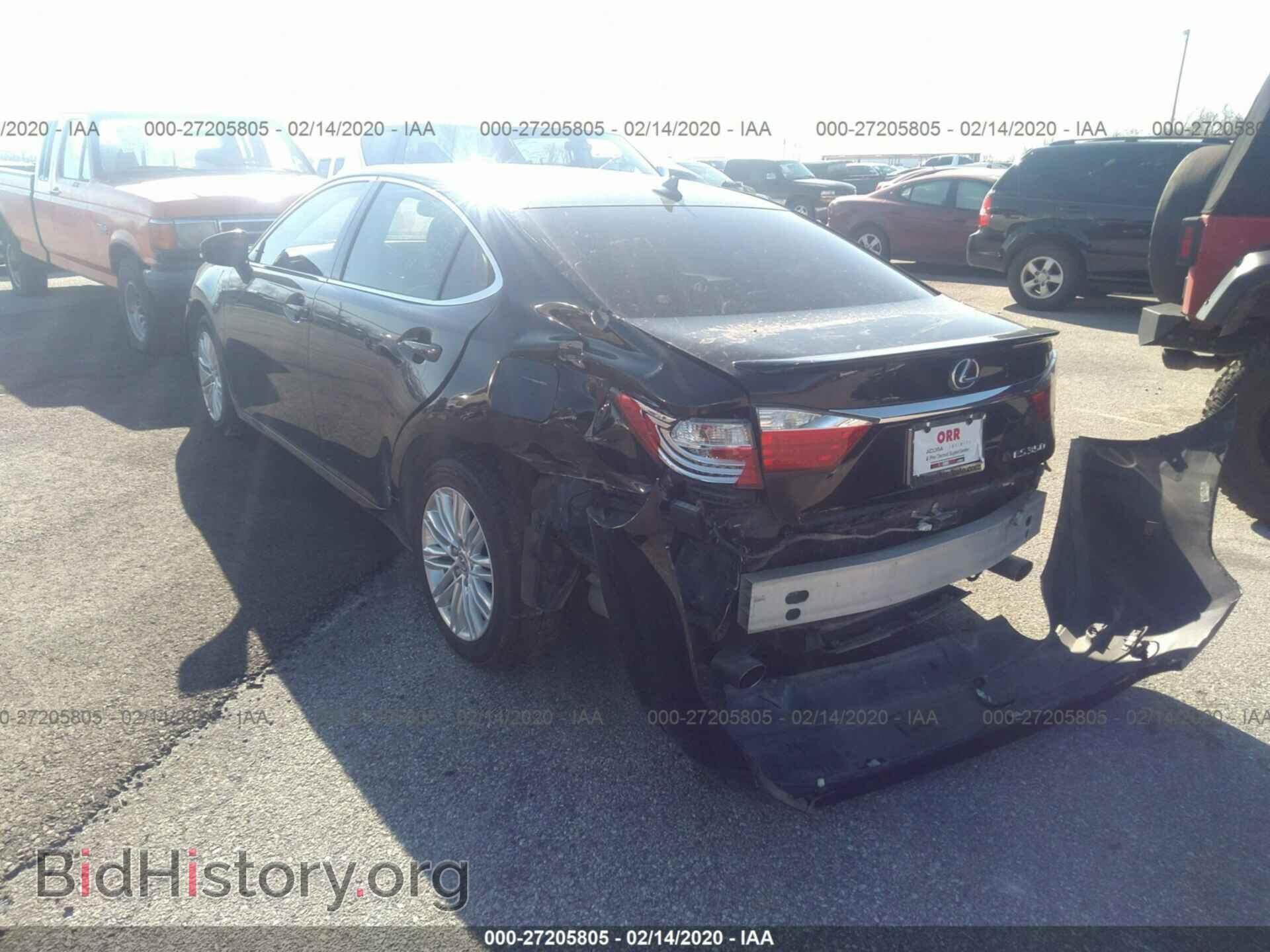 2014 LEXUS ES - VIN: JTHBK1GG6E2123260 - Фото 3