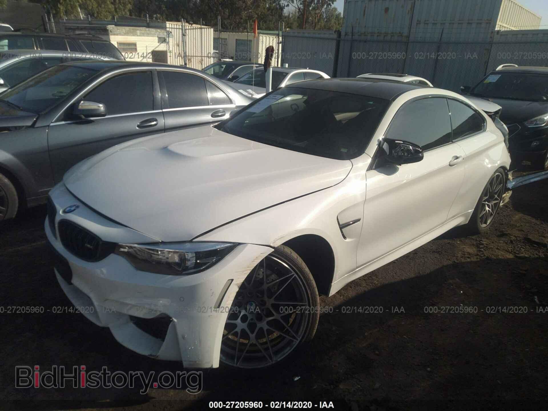 2018 BMW M4 - VIN: WBS4Y9C53JAC86889 - Фото 2