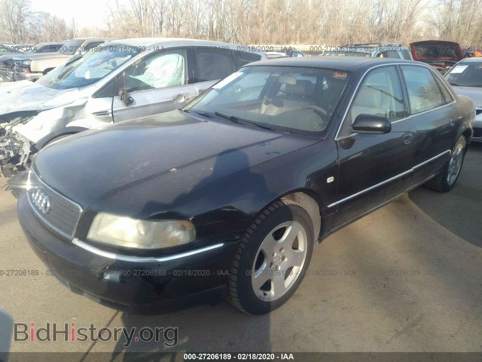 2000 AUDI A8 - VIN: WAUFL54D0YN010776 - Фото 2