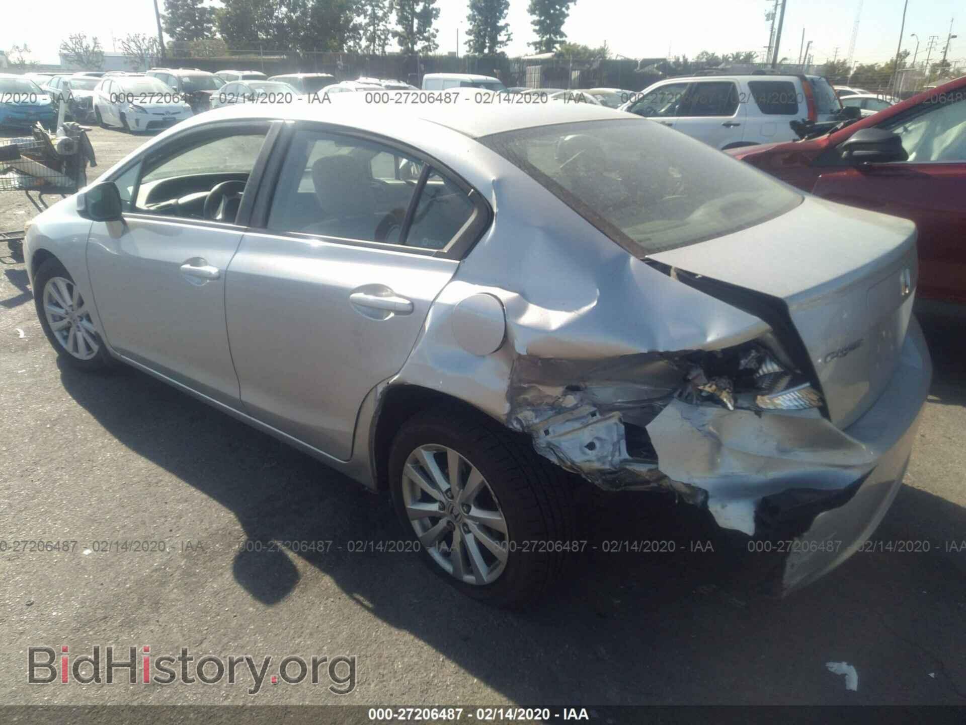 2012 HONDA CIVIC - VIN: 19XFB2F85CE358008 - Фото 3