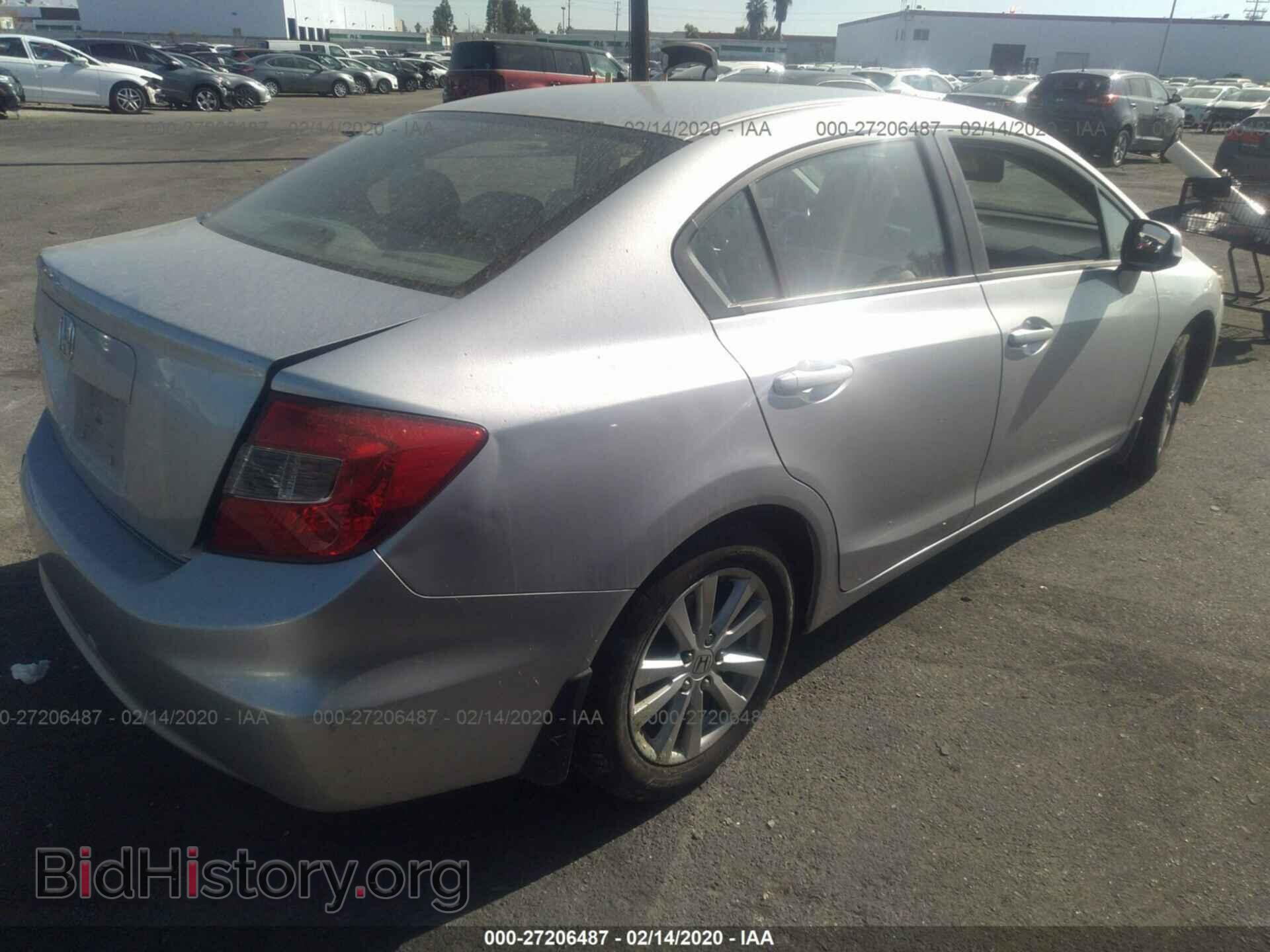 2012 HONDA CIVIC - VIN: 19XFB2F85CE358008 - Фото 4