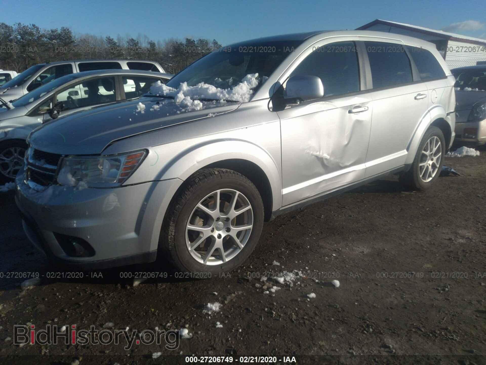 2014 DODGE JOURNEY - VIN: 3C4PDCBB7ET139975 - Фото 2