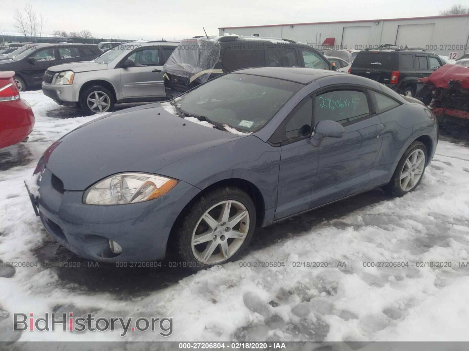 2007 MITSUBISHI ECLIPSE - VIN: 4A3AK34T57E036152 - Фото 2