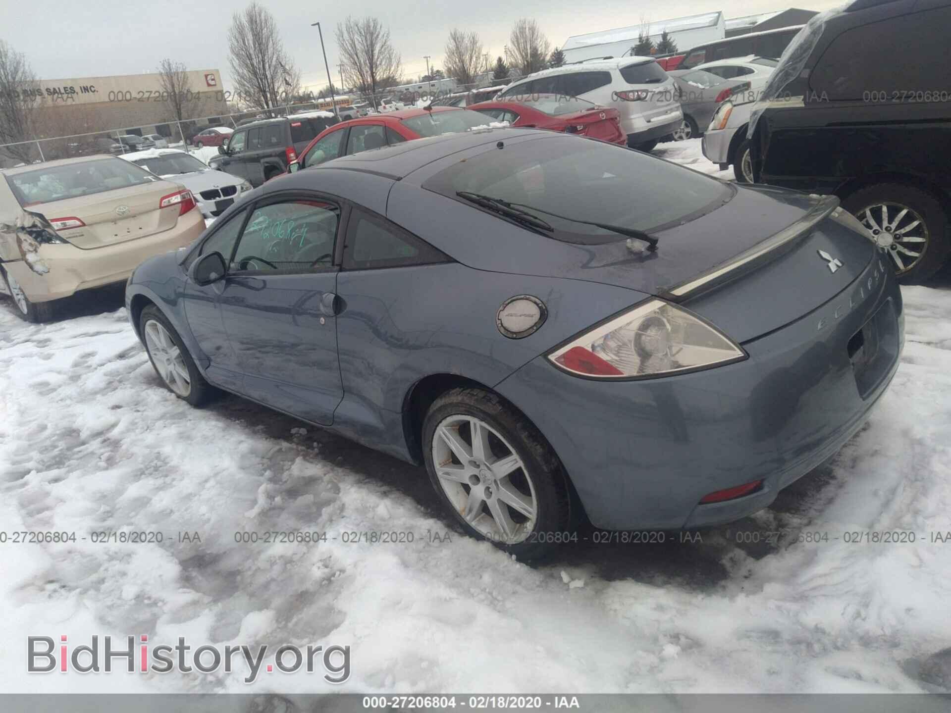 2007 MITSUBISHI ECLIPSE - VIN: 4A3AK34T57E036152 - Фото 3