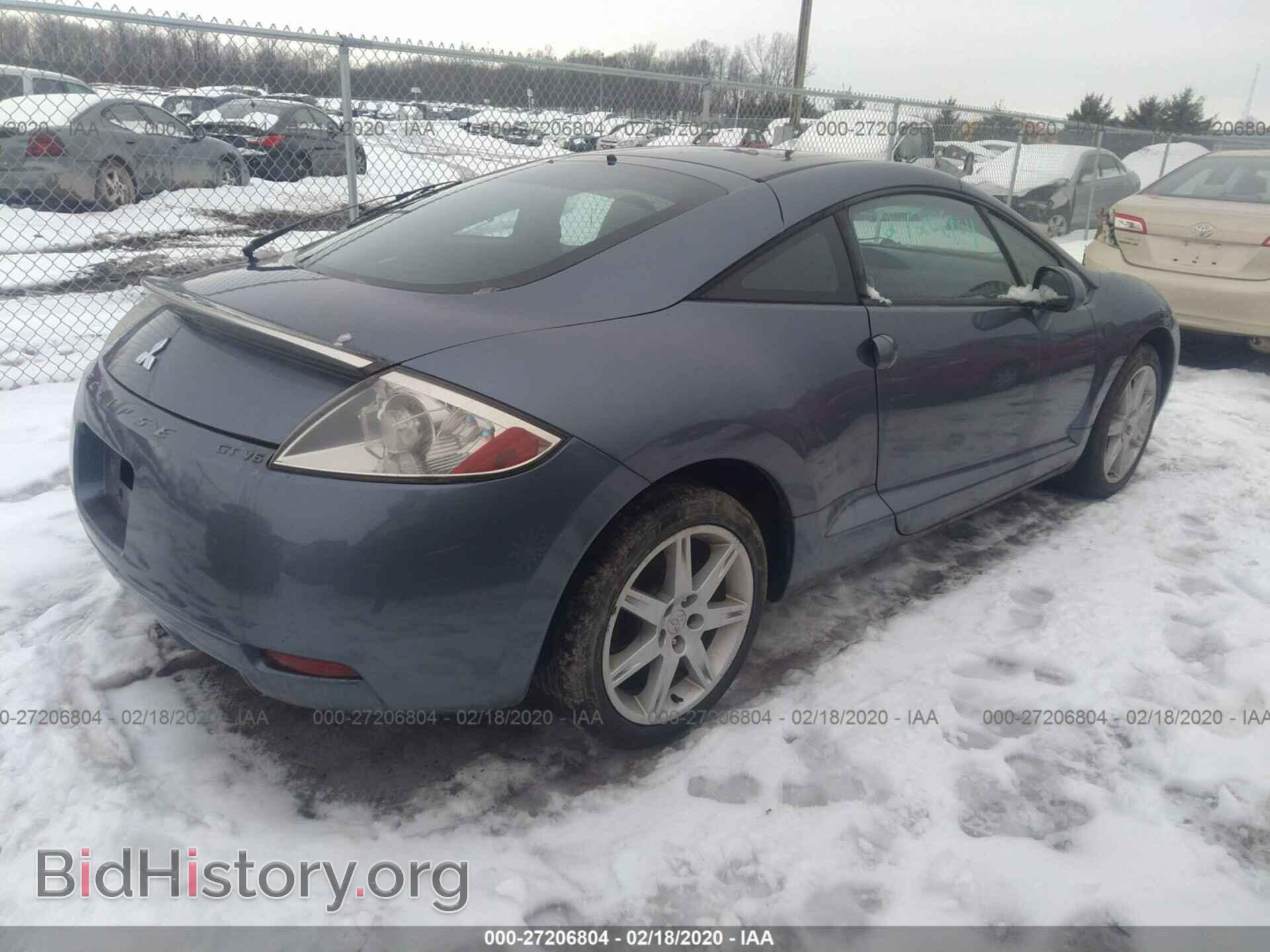 2007 MITSUBISHI ECLIPSE - VIN: 4A3AK34T57E036152 - Фото 4