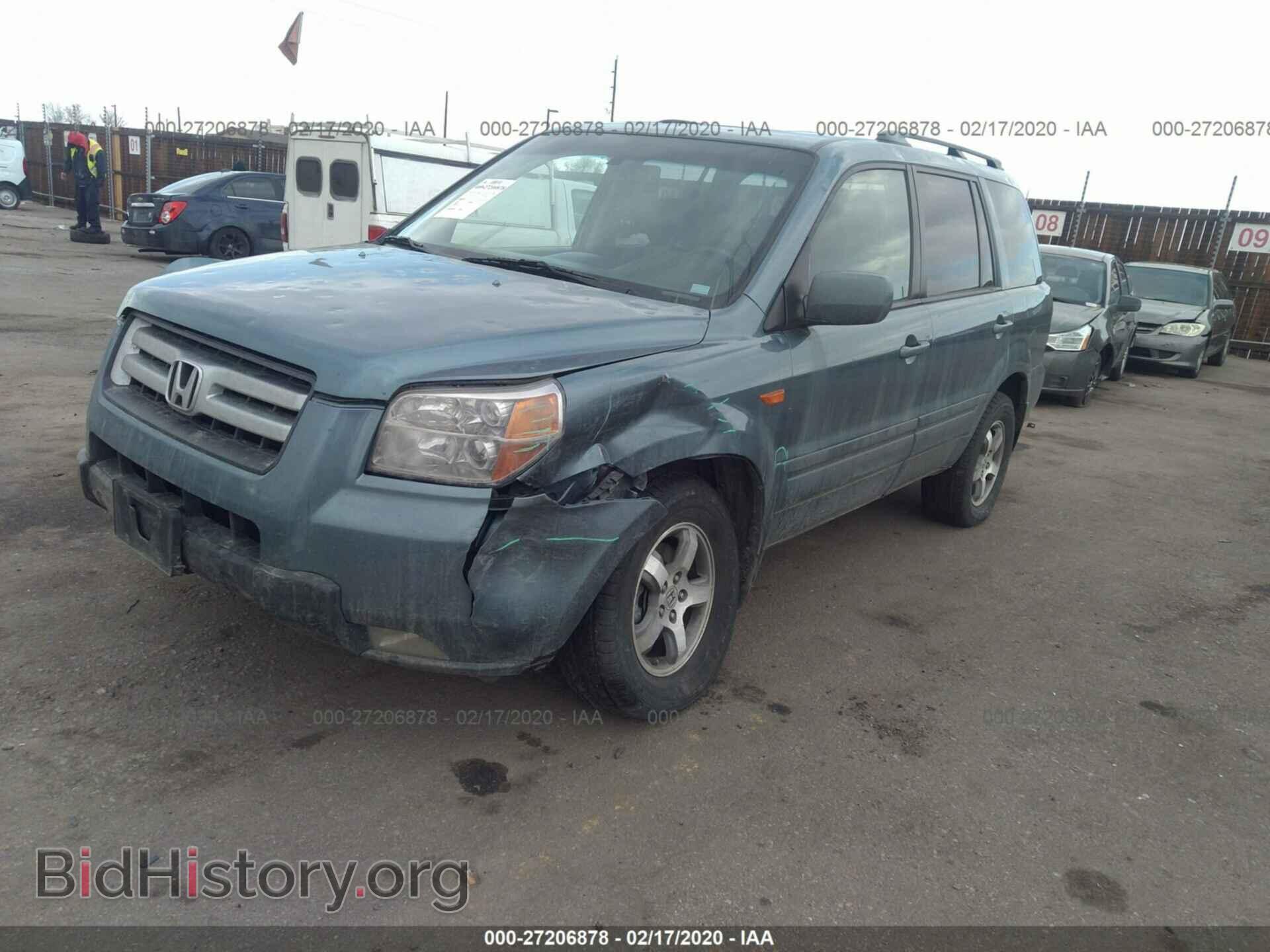 2008 HONDA PILOT - VIN: 5FNYF186X8B018356 - Фото 2
