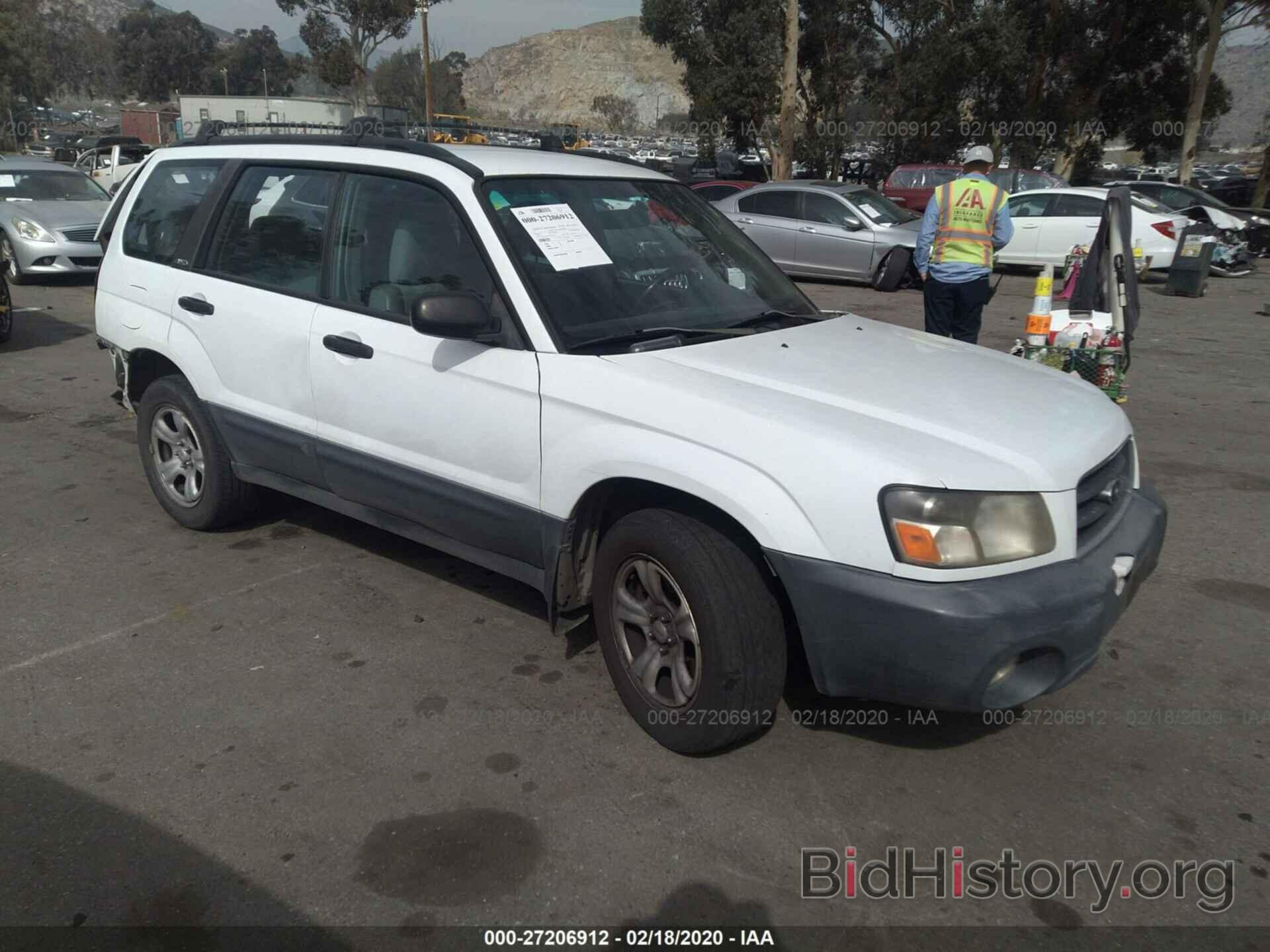 Photo JF1SG63623H727918 - SUBARU FORESTER 2003