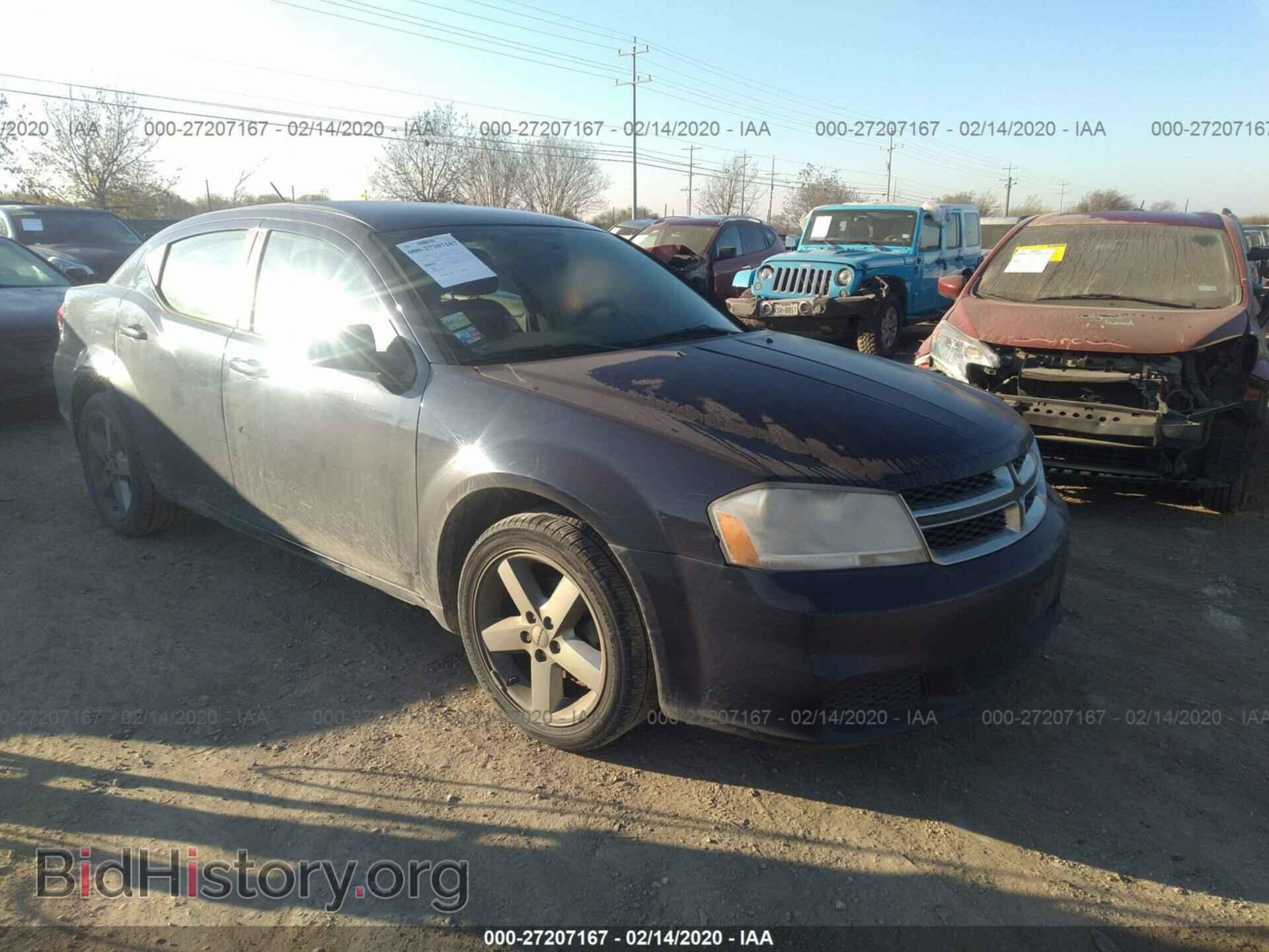 Photo 1C3CDZAB3DN572943 - DODGE AVENGER 2013