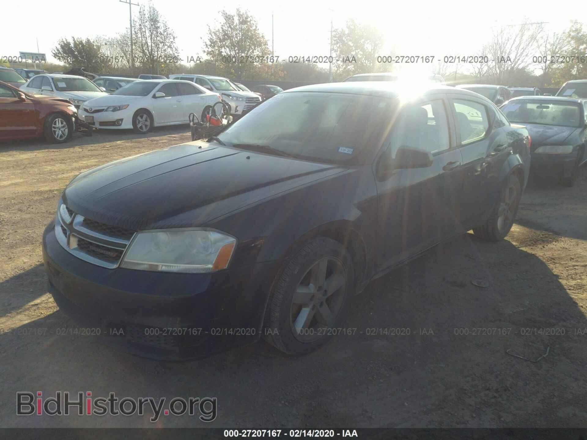 2013 DODGE AVENGER - VIN: 1C3CDZAB3DN572943 - Фото 2