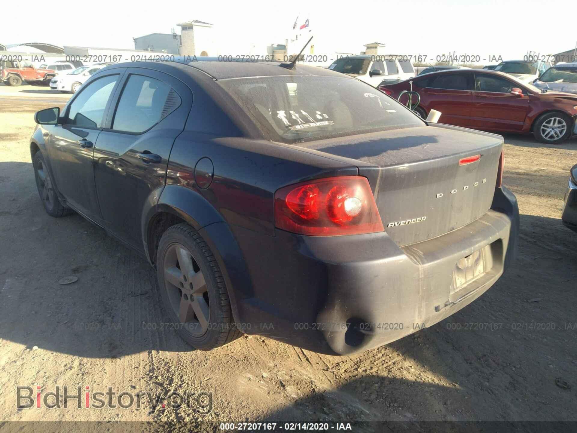 2013 DODGE AVENGER - VIN: 1C3CDZAB3DN572943 - Фото 3