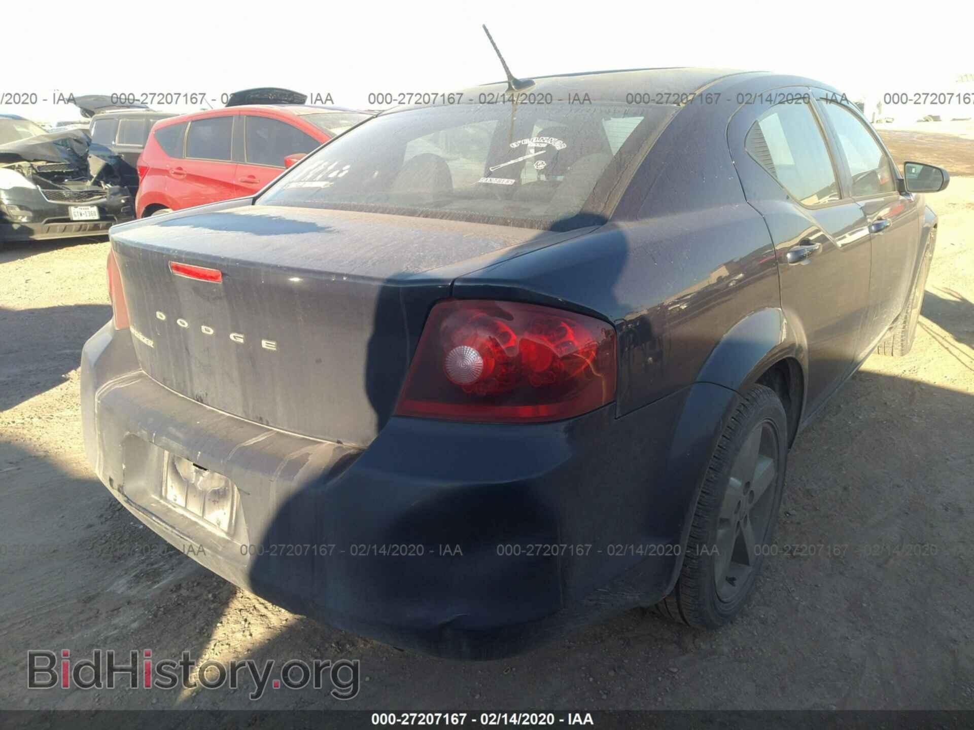 2013 DODGE AVENGER - VIN: 1C3CDZAB3DN572943 - Фото 4