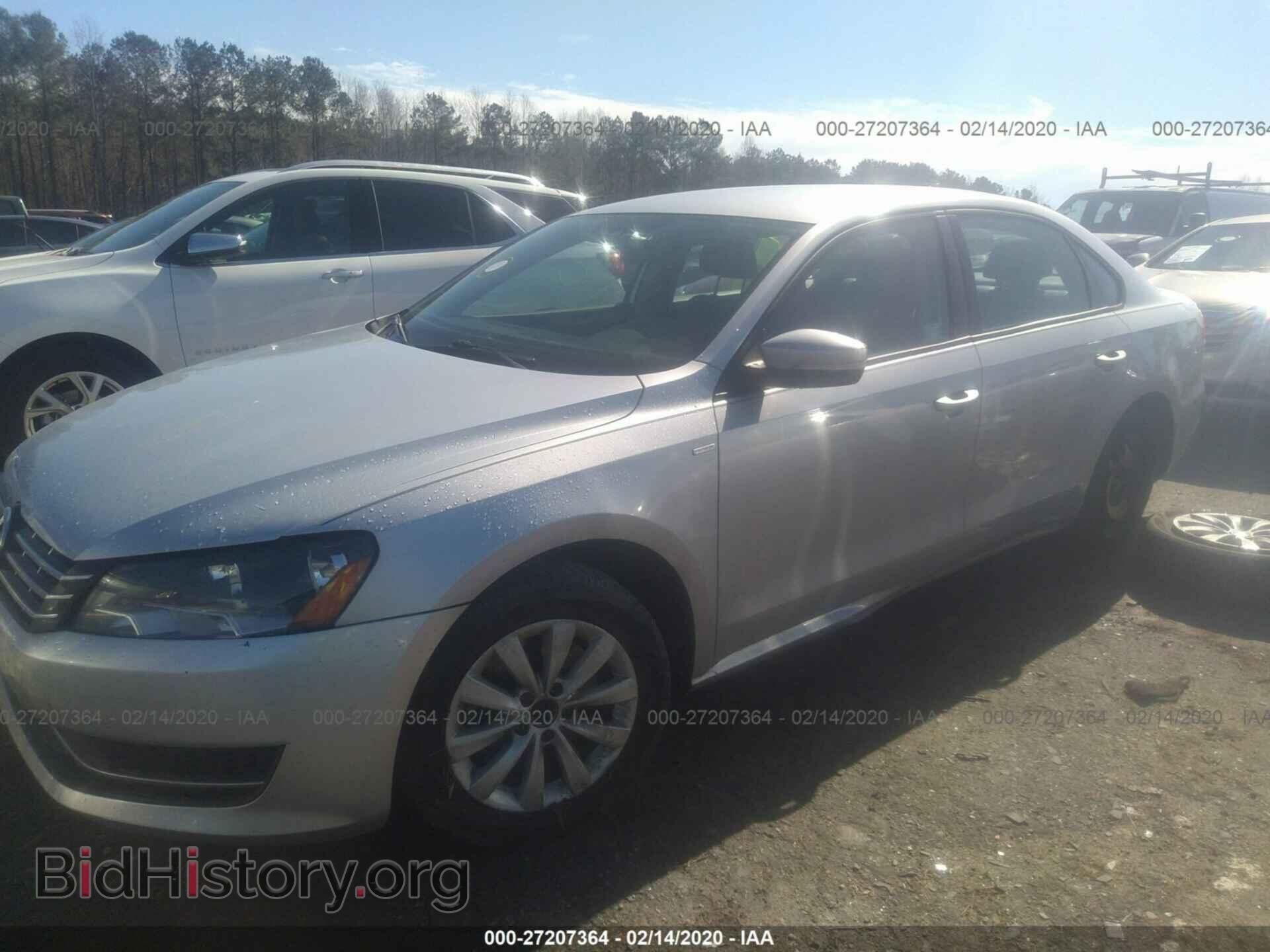 2014 VOLKSWAGEN PASSAT - VIN: 1VWAT7A30EC070694 - Фото 2