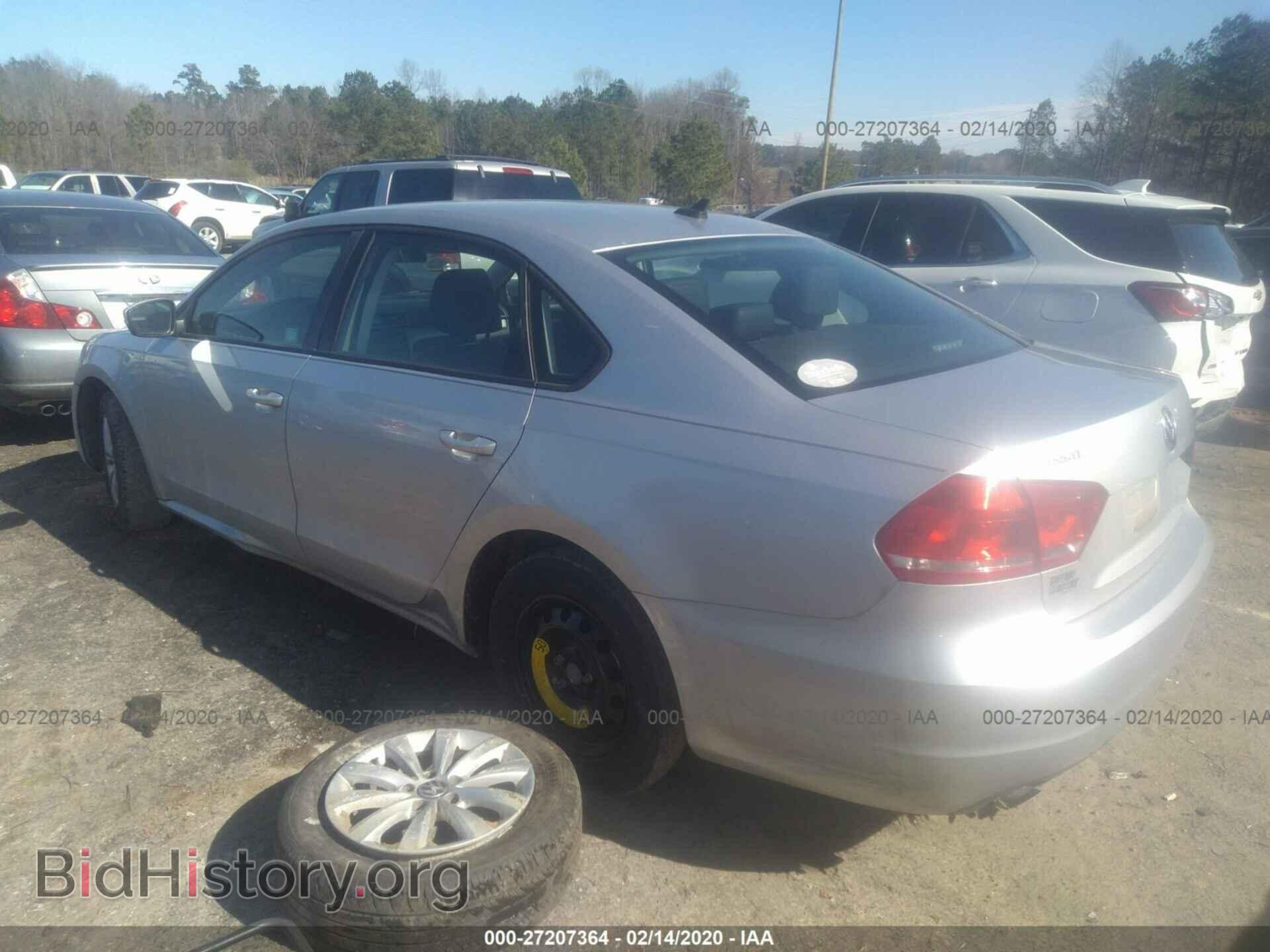2014 VOLKSWAGEN PASSAT - VIN: 1VWAT7A30EC070694 - Фото 3