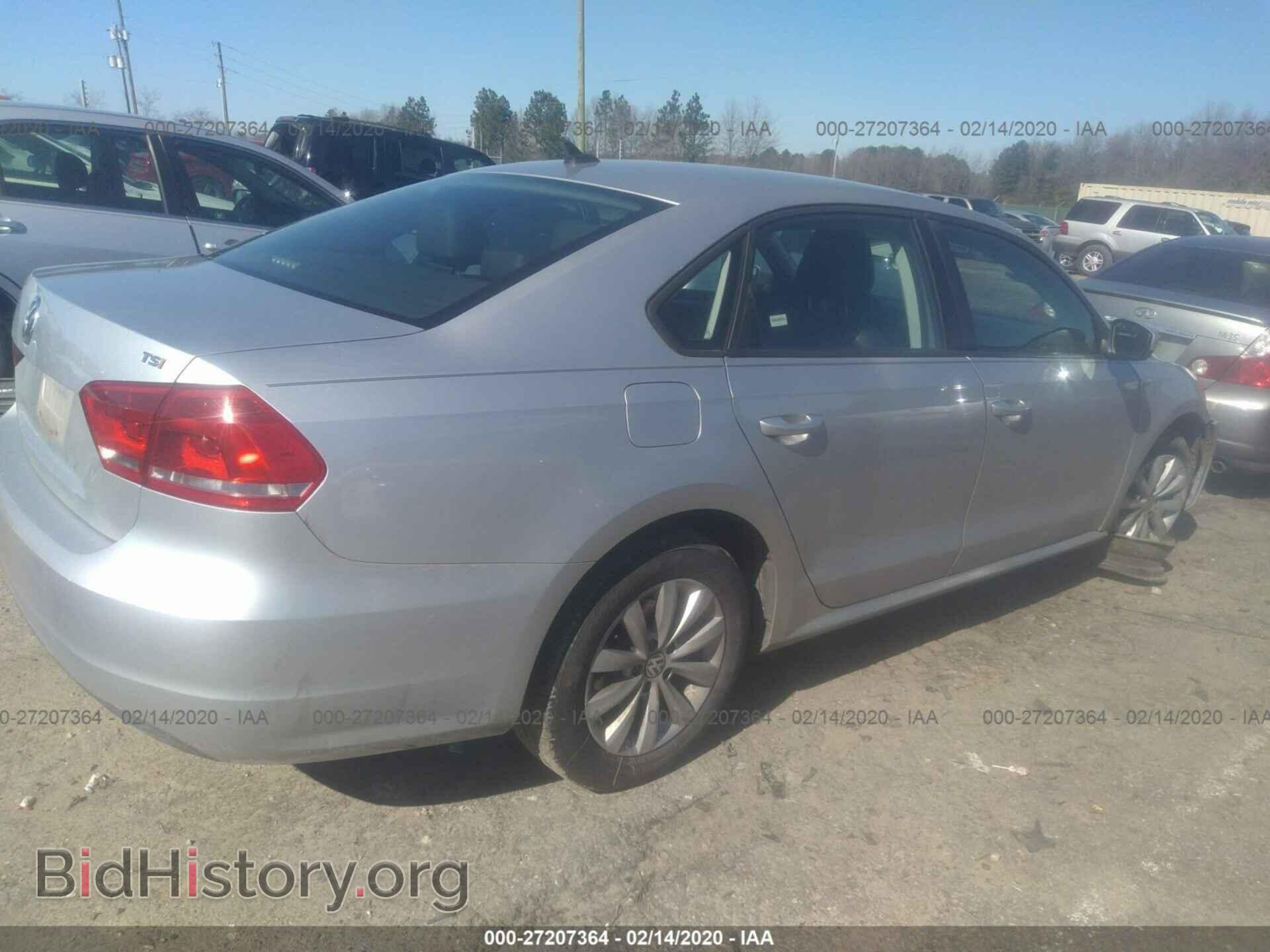 2014 VOLKSWAGEN PASSAT - VIN: 1VWAT7A30EC070694 - Фото 4