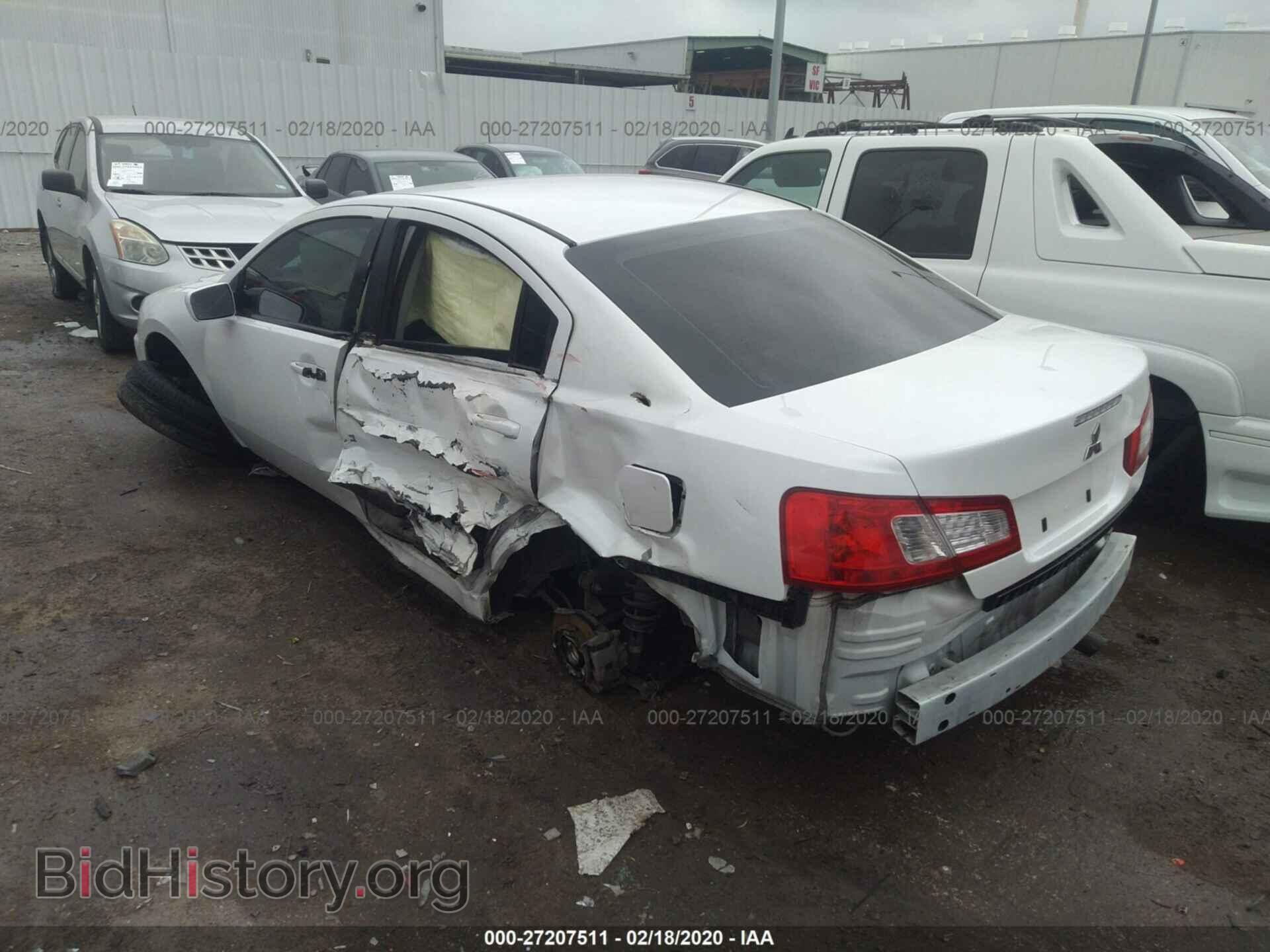 2012 MITSUBISHI GALANT - VIN: 4A32B2FF7CE024777 - Фото 3