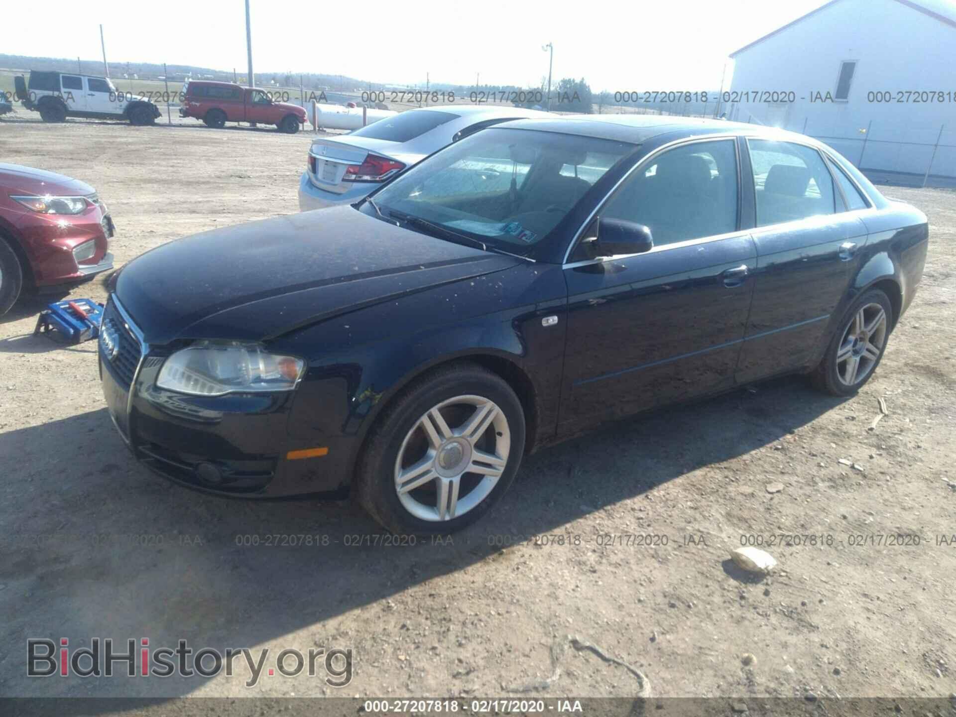 2007 AUDI A4 - VIN: WAUDF78E37A212952 - Фото 2