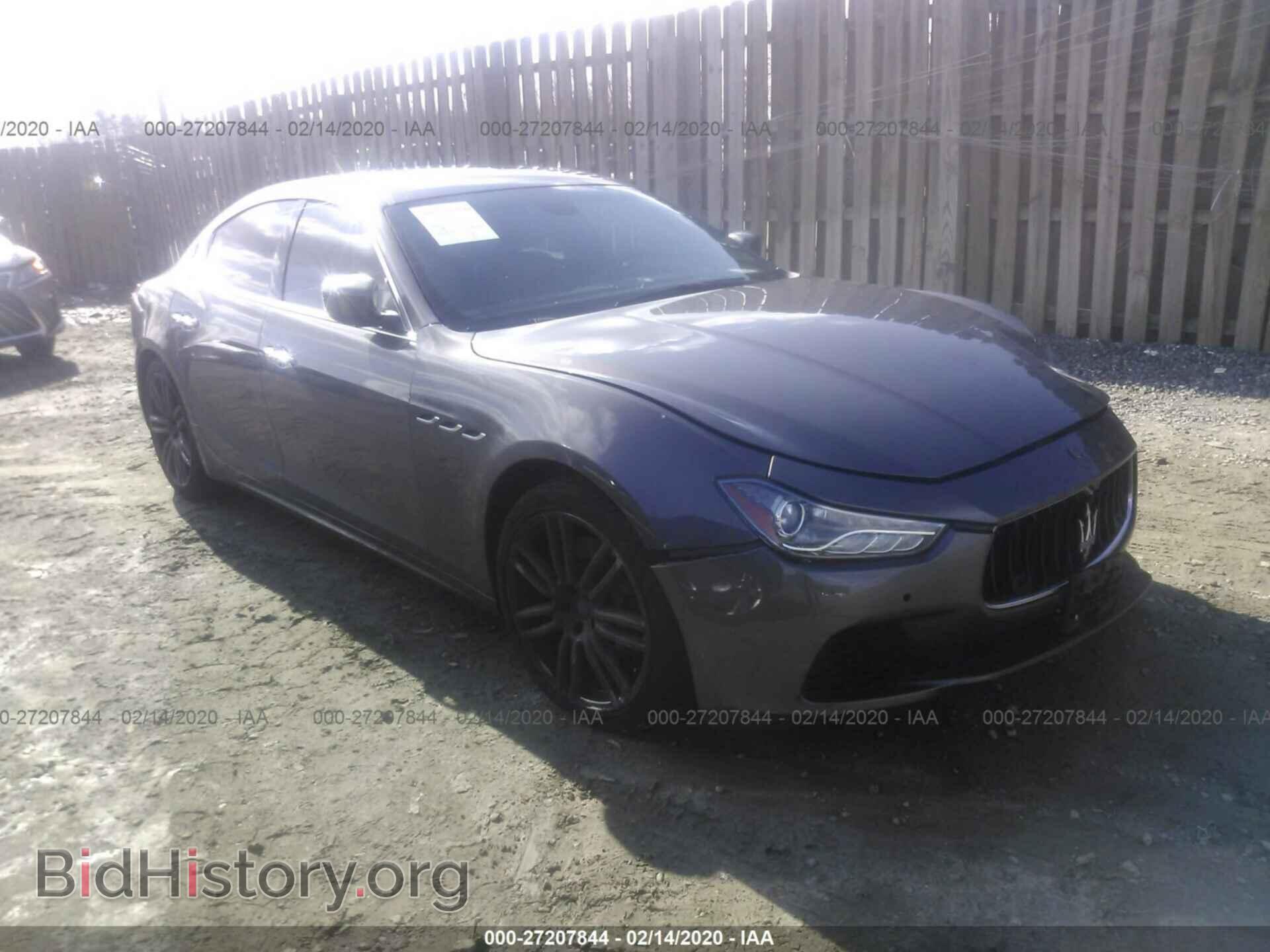 Photo ZAM57RTA7E1126718 - MASERATI GHIBLI 2014