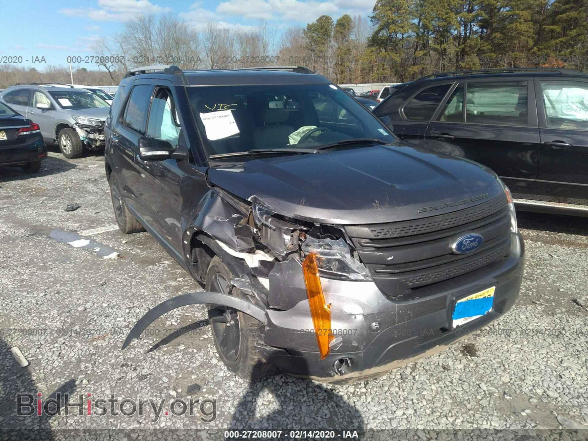 Photo 1FM5K7D83EGA01730 - FORD EXPLORER 2014