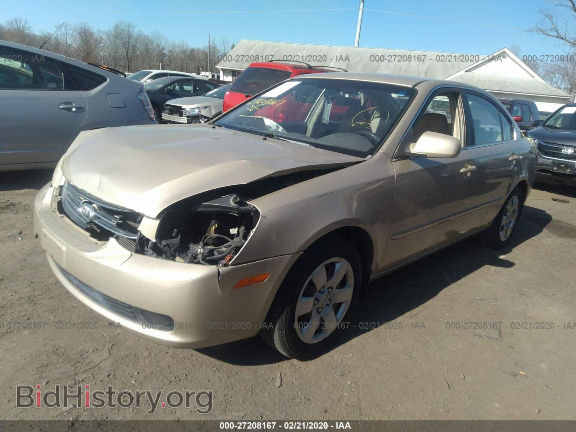 2007 KIA OPTIMA - VIN: KNAGE123875156147 - Фото 2