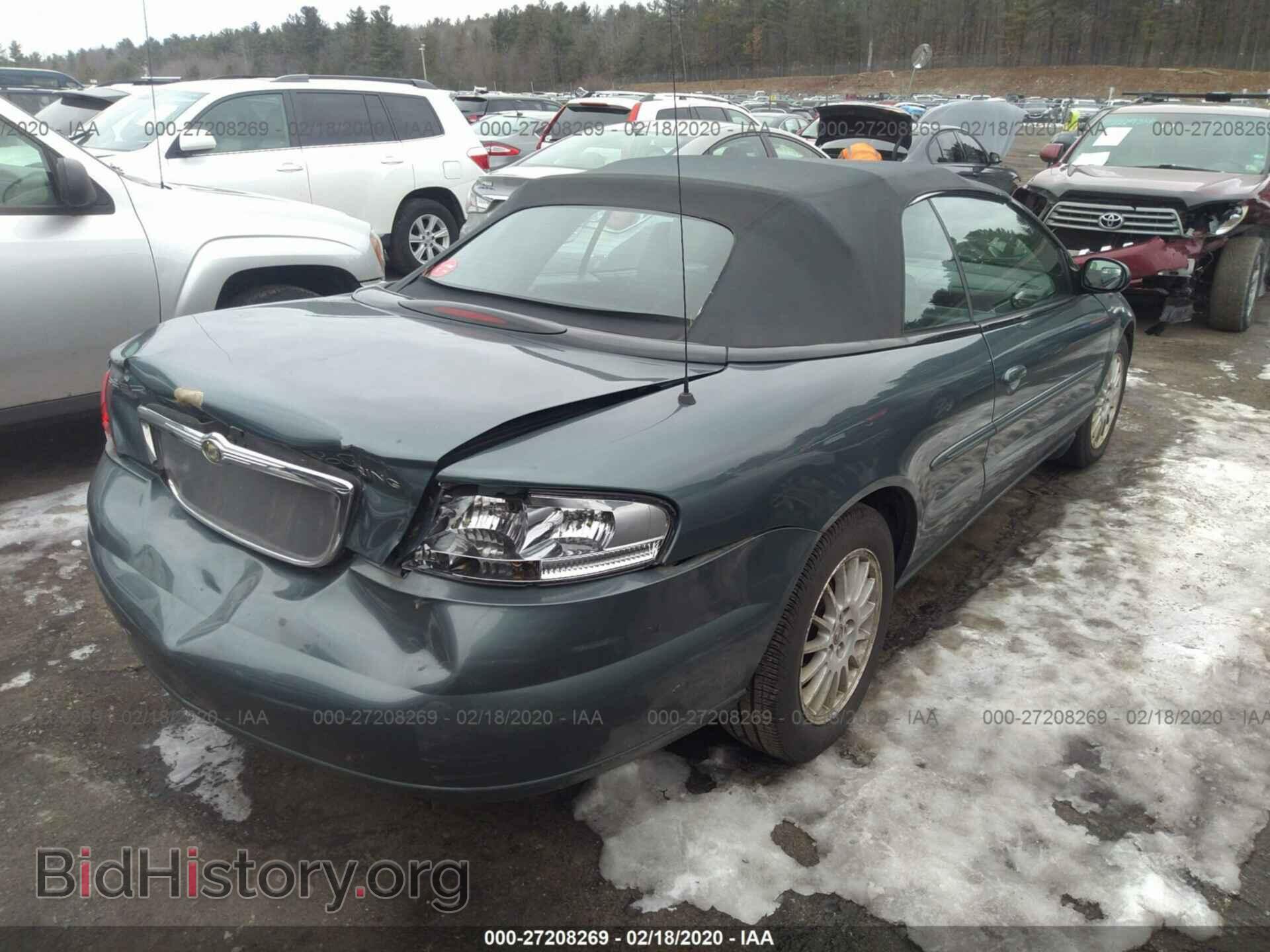 2006 CHRYSLER SEBRING - VIN: 1C3EL55R16N284837 - Фото 4