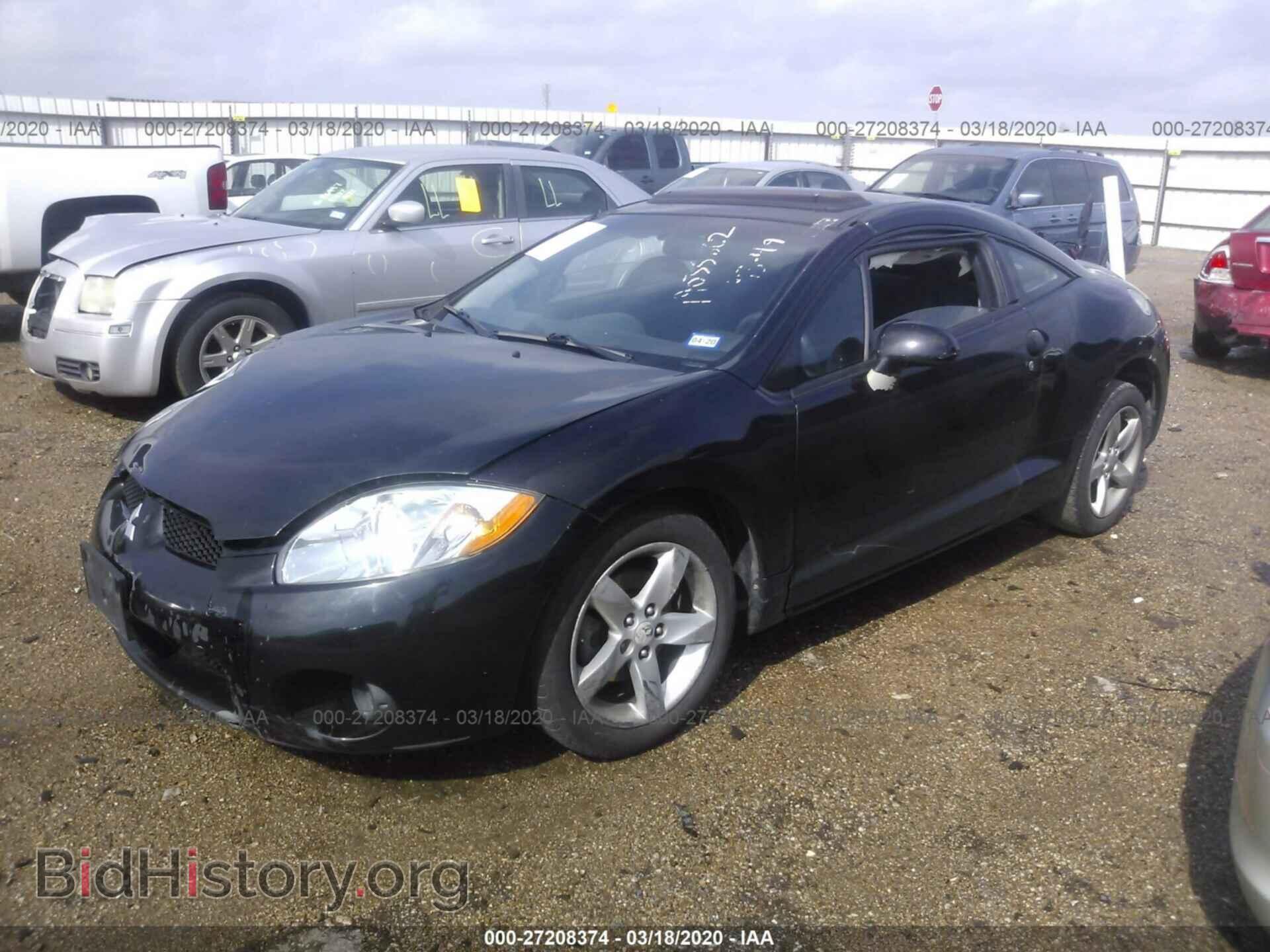 2008 MITSUBISHI ECLIPSE - VIN: 4A3AK24F68E007846 - Фото 2