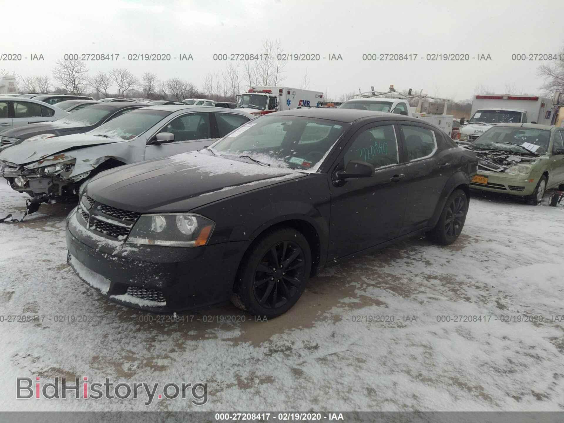 2014 DODGE AVENGER - VIN: 1C3CDZAG2EN139322 - Фото 2