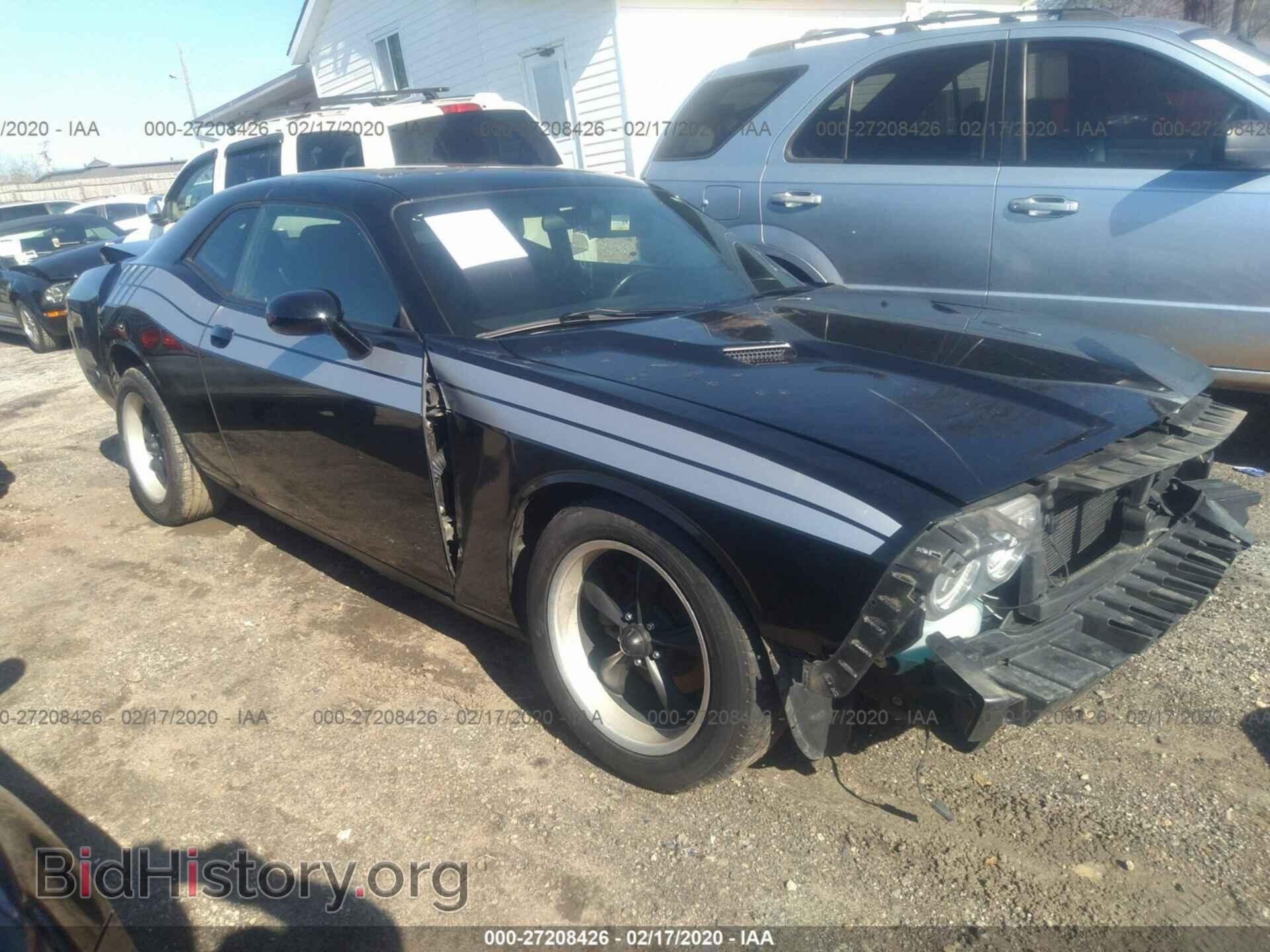 Photo 2C3CDYAG8CH291041 - DODGE CHALLENGER 2012