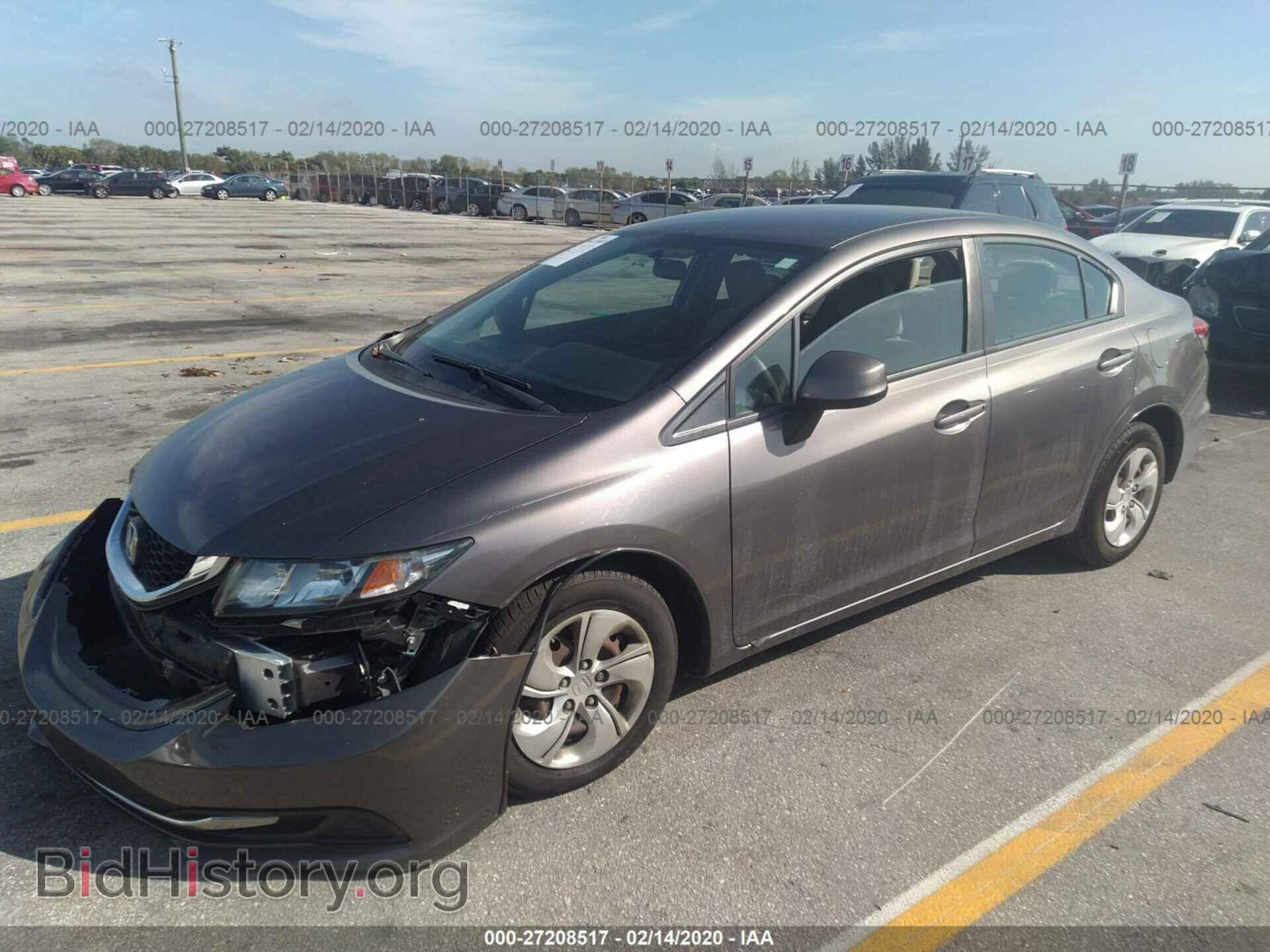 2013 HONDA CIVIC - VIN: 19XFB2F50DE073319 - Фото 2