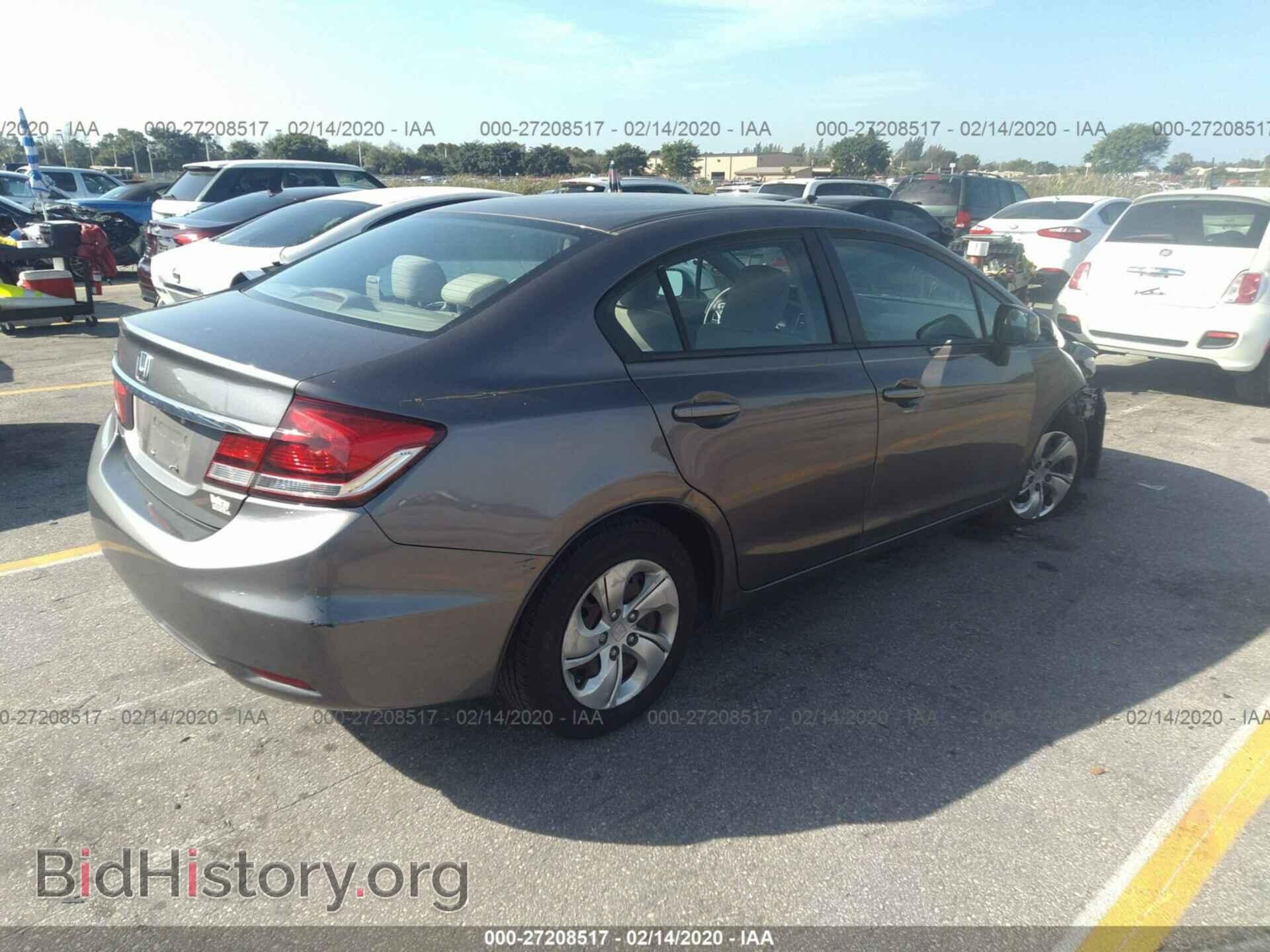 2013 HONDA CIVIC - VIN: 19XFB2F50DE073319 - Фото 4