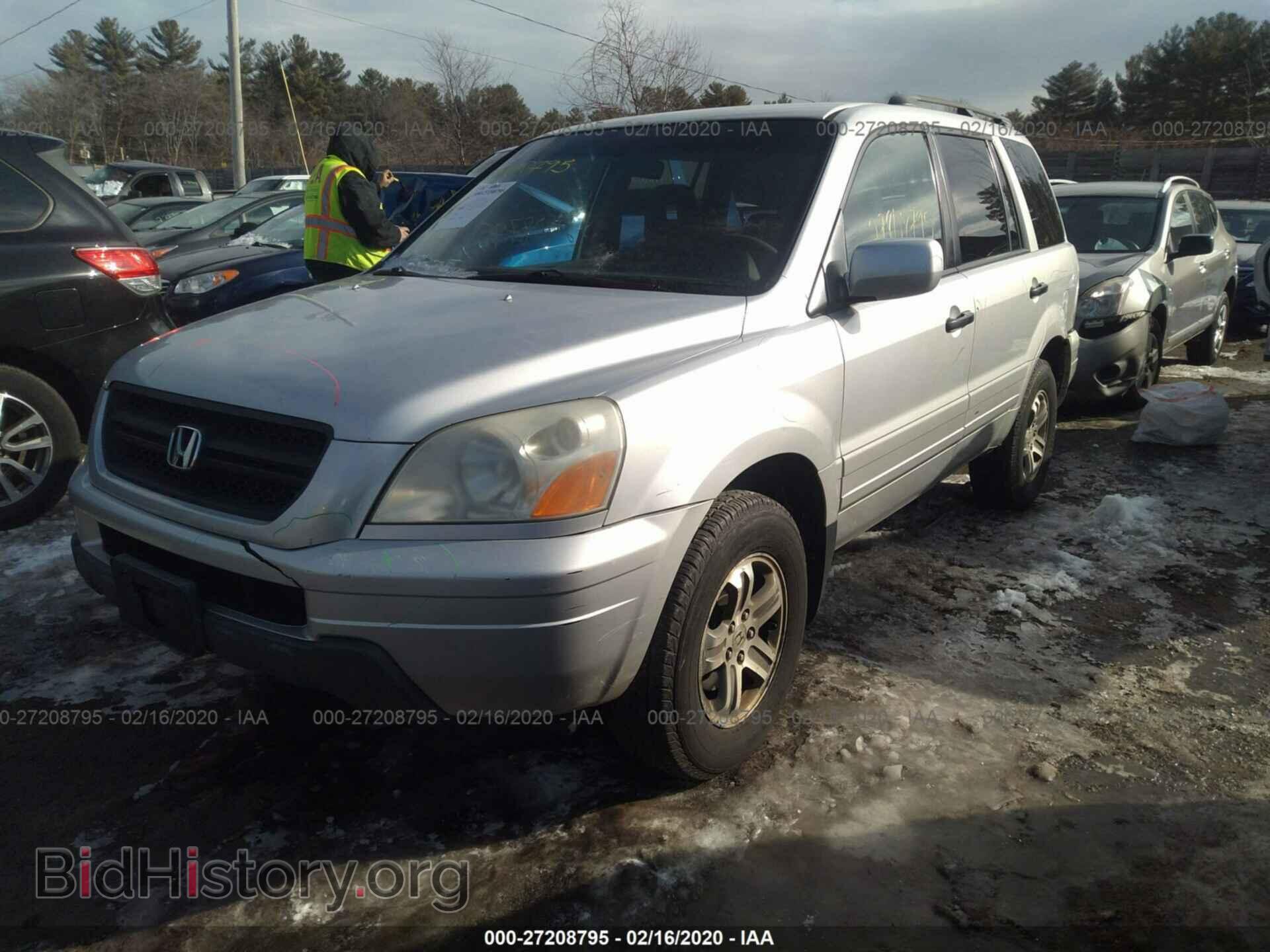 2005 HONDA PILOT - VIN: 5FNYF18495B003518 - Фото 2