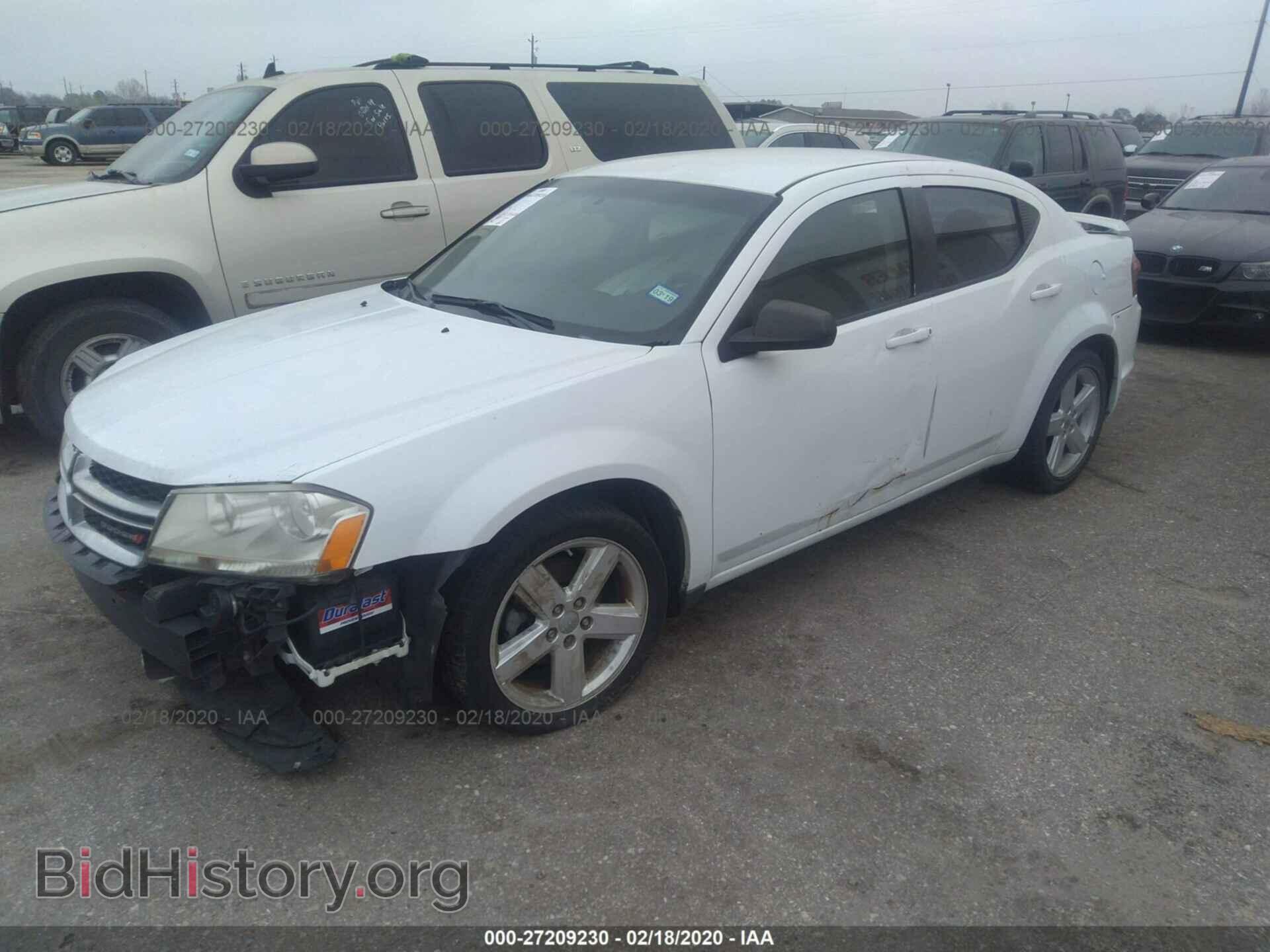 2013 DODGE AVENGER - VIN: 1C3CDZAB6DN535434 - Фото 2
