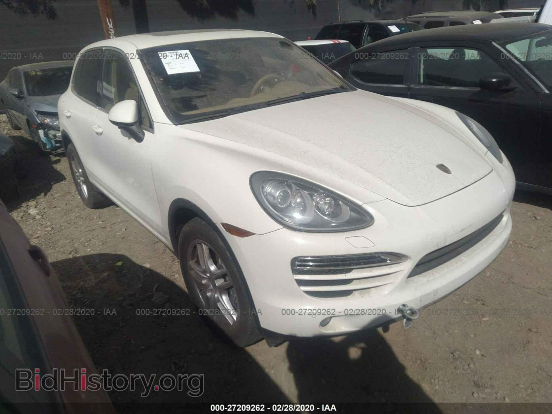 Фотография WP1AA2A24CLA04969 - PORSCHE CAYENNE 2012