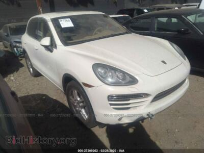 2012 Porsche CAYENNE, white — VIN WP1AA2A24CLA04969, IAAI
