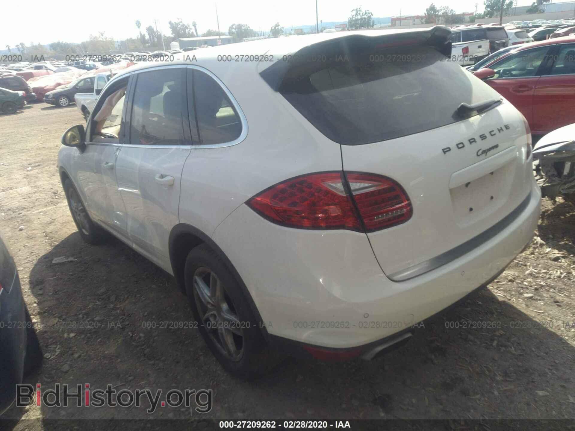 2012 PORSCHE CAYENNE - VIN: WP1AA2A24CLA04969 - Фото 3