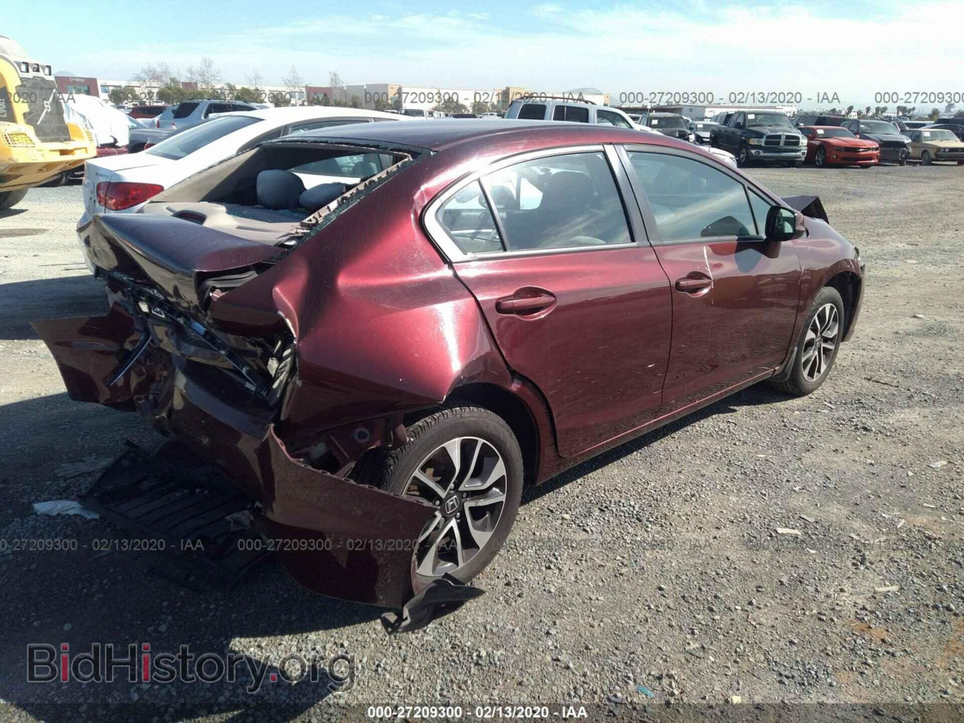 2013 HONDA CIVIC - VIN: 19XFB2F86DE283286 - Фото 4