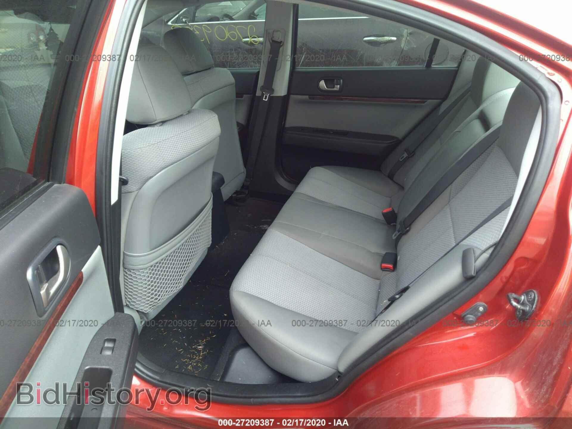 2011 MITSUBISHI GALANT - VIN: 4A32B3FF5BE013538 - Фото 8