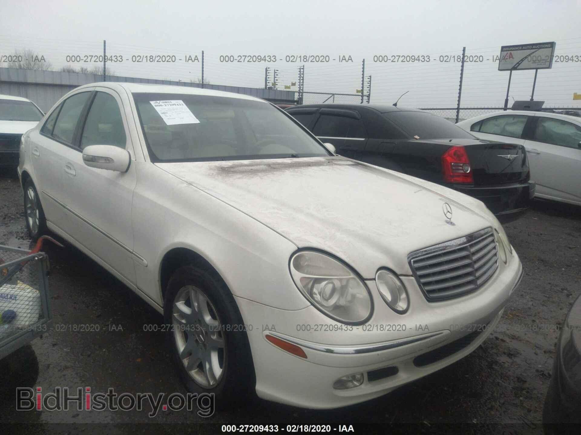 Photo WDBUF65J63A083905 - MERCEDES-BENZ E 2003