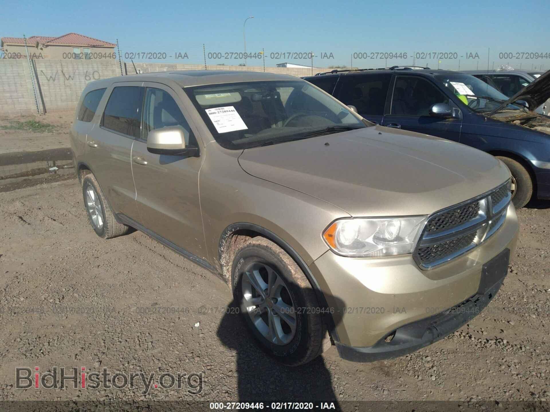 Photo 1C4RDJAG0CC112667 - DODGE DURANGO 2012